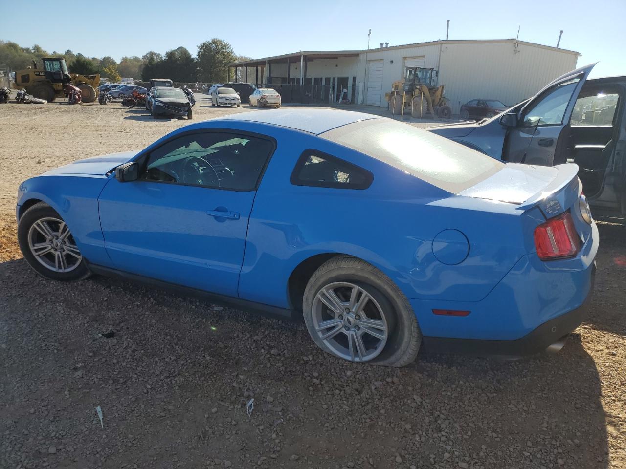 2012 Ford Mustang VIN 1ZVBP8AM3C5274446 Copart auction photo, side / front end damage thumbnail 2