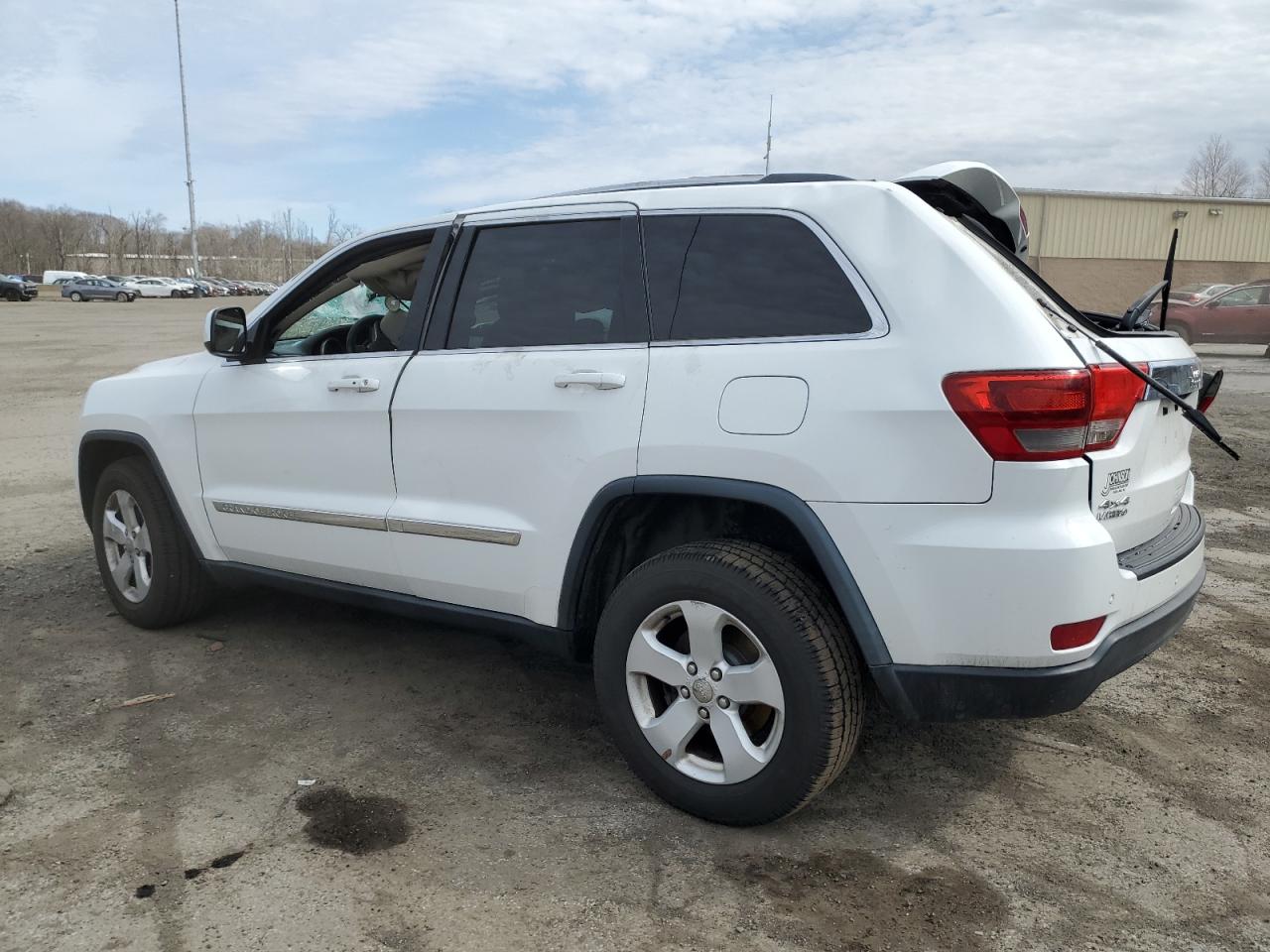 2013 Jeep Grand Cherokee VIN 1C4RJFAG5DC544596 Copart auction photo, top/roof damage thumbnail 2