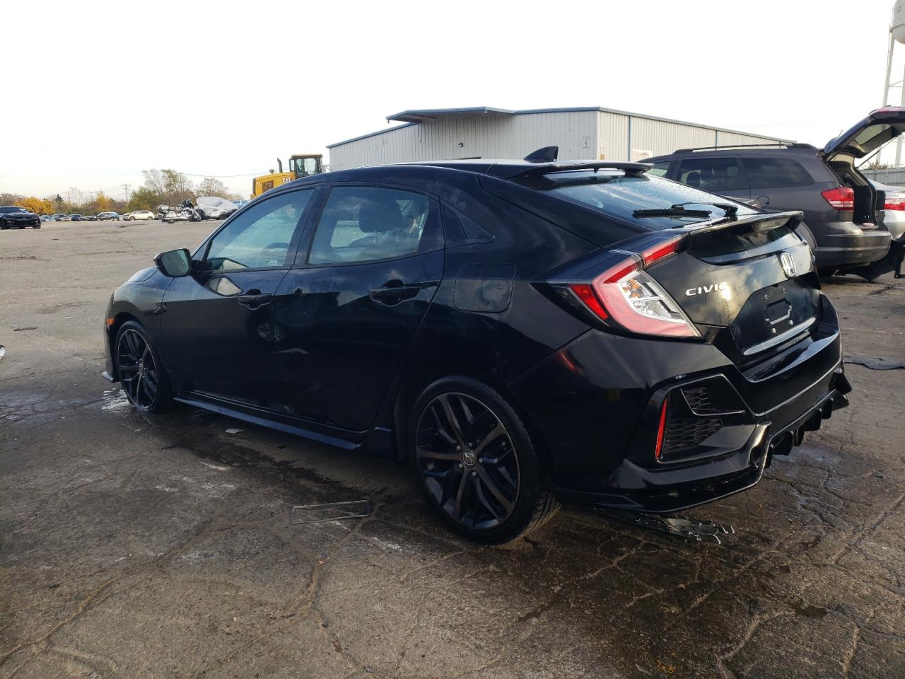 2021 Honda Civic VIN SHHFK7H45MU220471 Copart auction photo, front end damage thumbnail 2