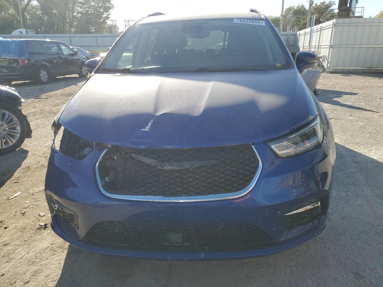 2021 Chrysler Pacifica VIN 2C4RC1L75MR590043 Copart auction photo, front end damage thumbnail 5