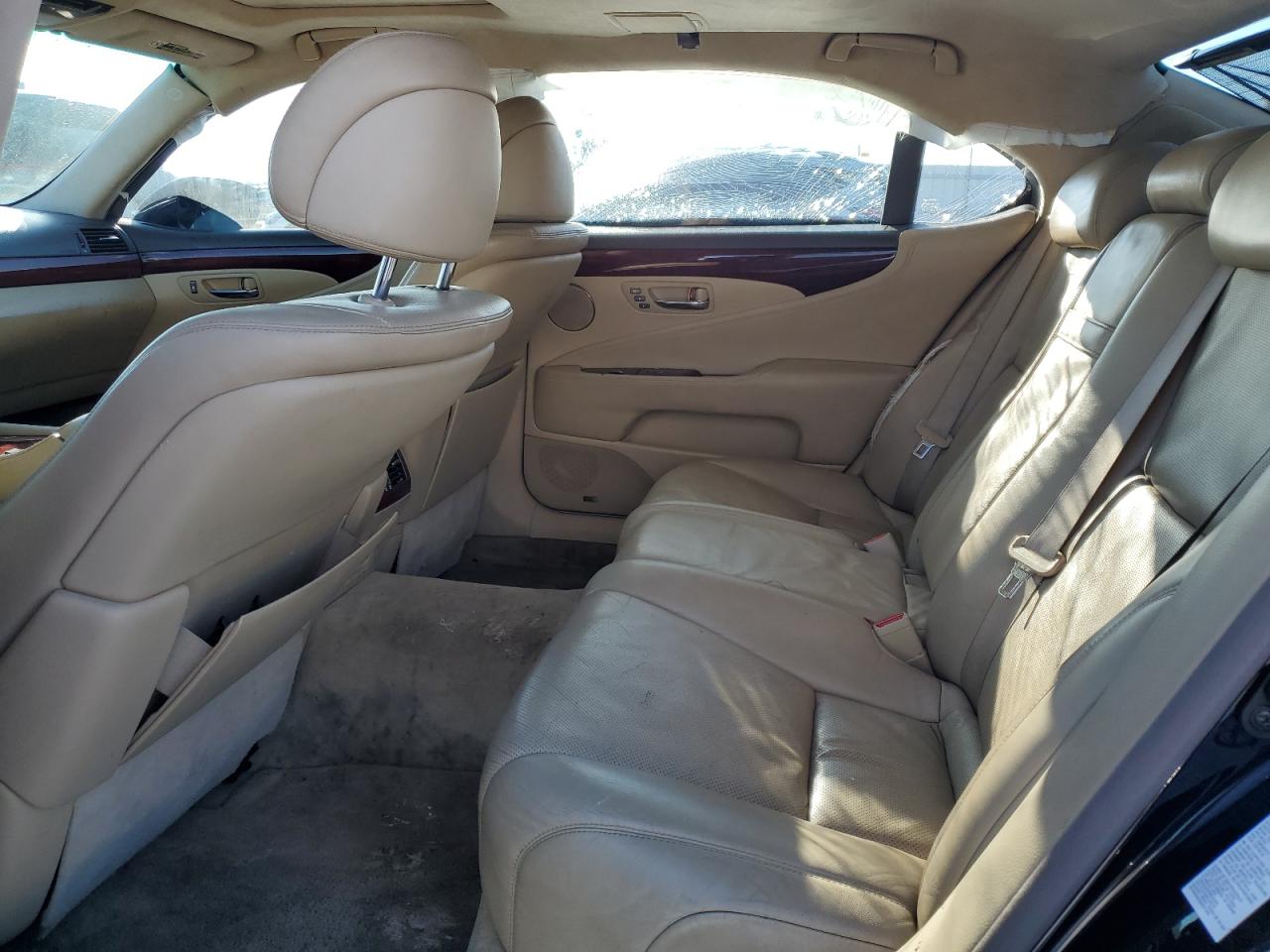 2008 Lexus LS VIN JTHGL46F085029133 Copart auction photo, all over damage thumbnail 10