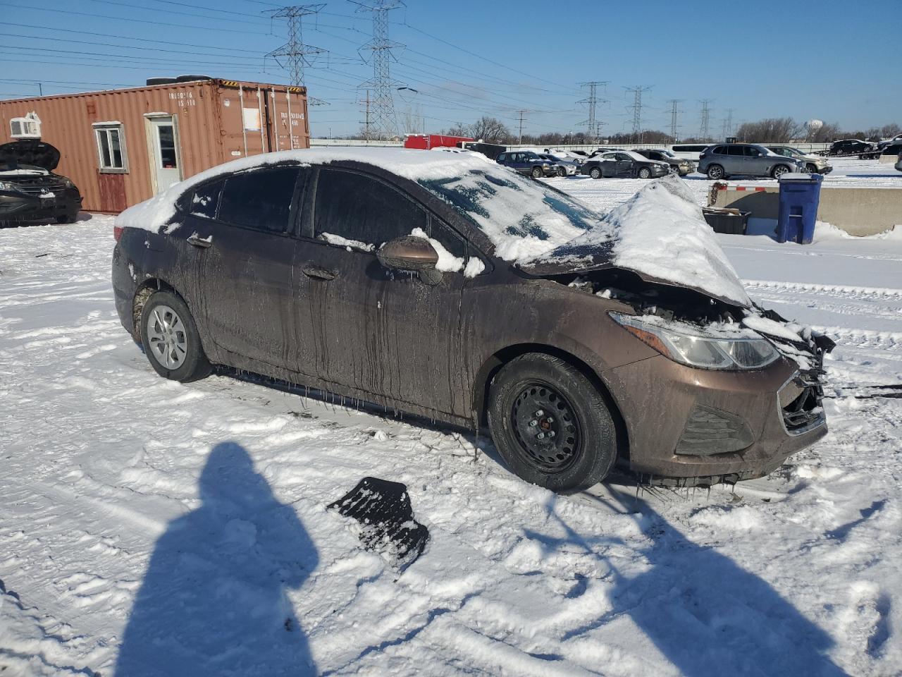 2019 Chevrolet Cruze VIN 1G1BC5SM4K7104989 Copart auction photo, front end / minor dent/scratches damage thumbnail 4