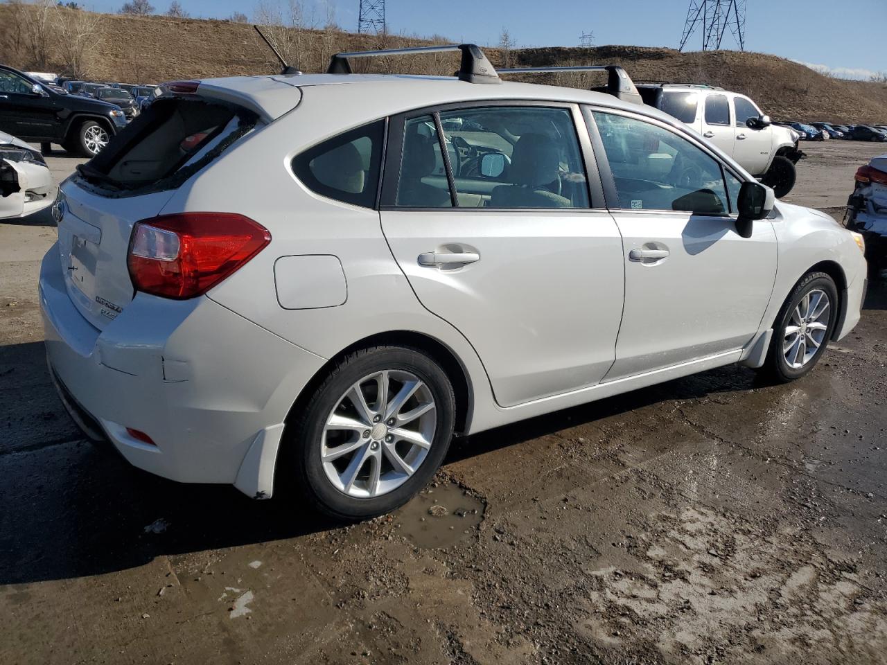 2012 Subaru Impreza VIN JF1GPAC63CH204948 Copart auction photo, hail / rear end damage thumbnail 3