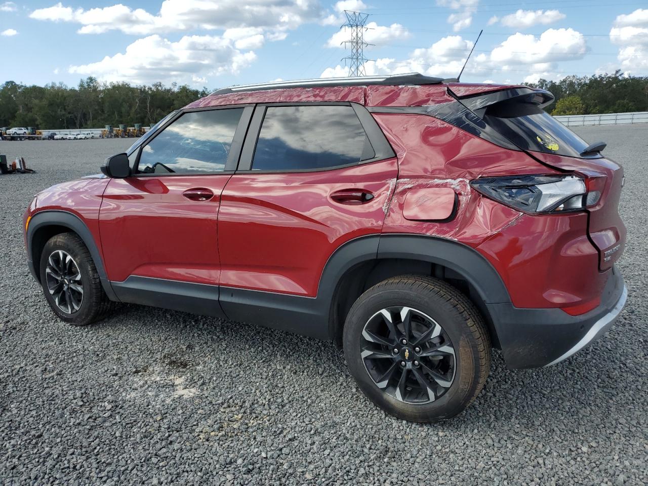 2021 Chevrolet TrailBlazer VIN KL79MRSL7MB009504 Copart auction photo, rollover damage thumbnail 2