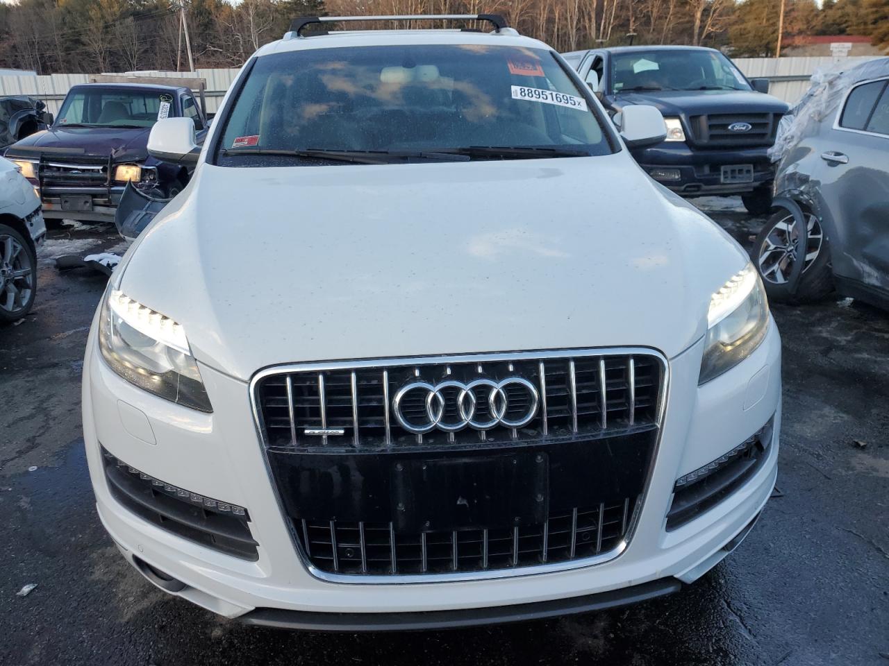 2015 Audi Q7 VIN WA1LGAFE8FD015360 Copart auction photo, all over damage thumbnail 5