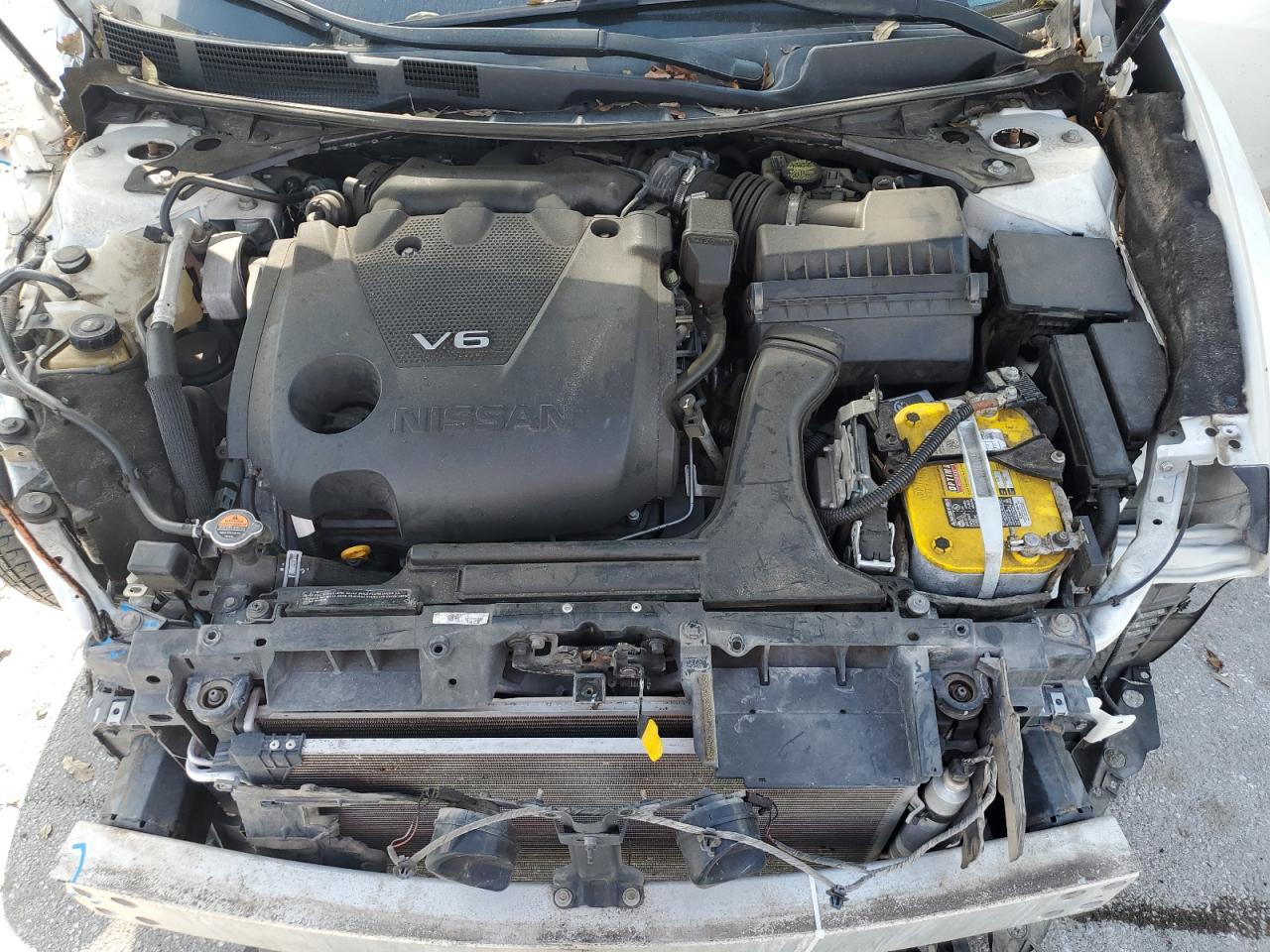 2016 Nissan Maxima VIN 1N4AA6AP6GC442425 Copart auction photo, front end / side damage thumbnail 13