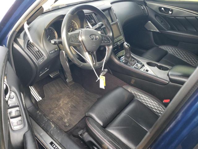 2018 Infiniti Q50 VIN JN1FV7AR7JM481492 Copart auction photo, side damage thumbnail 8