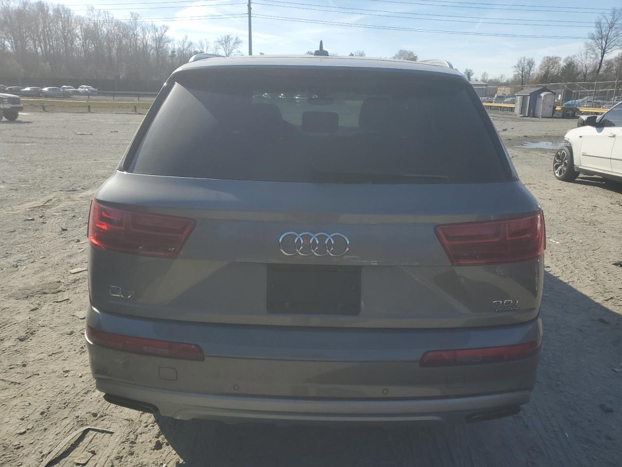 2017 Audi Q7 VIN WA1LAAF79HD032092 Copart auction photo, vandalism / missing/altered vin damage thumbnail 6