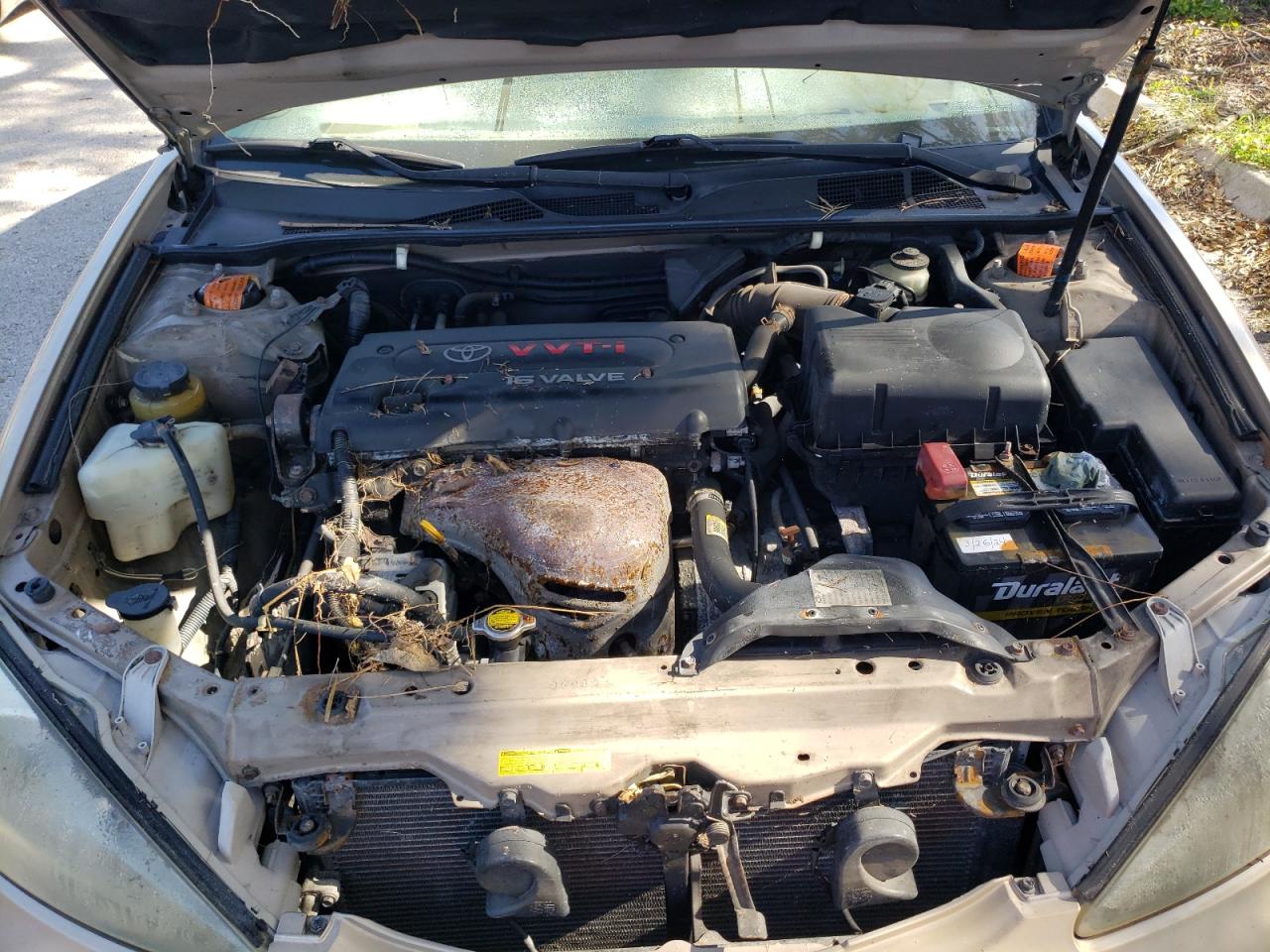 2002 Toyota Camry VIN 4T1BE32K02U059843 Copart auction photo, water/flood damage thumbnail 11