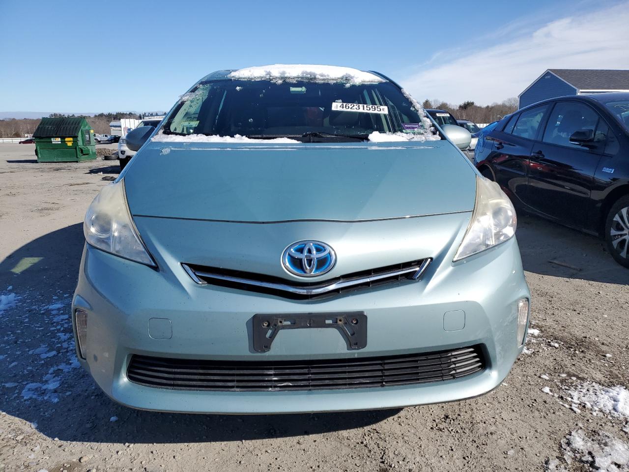 2013 Toyota Prius VIN JTDZN3EU9D3230145 Copart auction photo, front end damage thumbnail 5