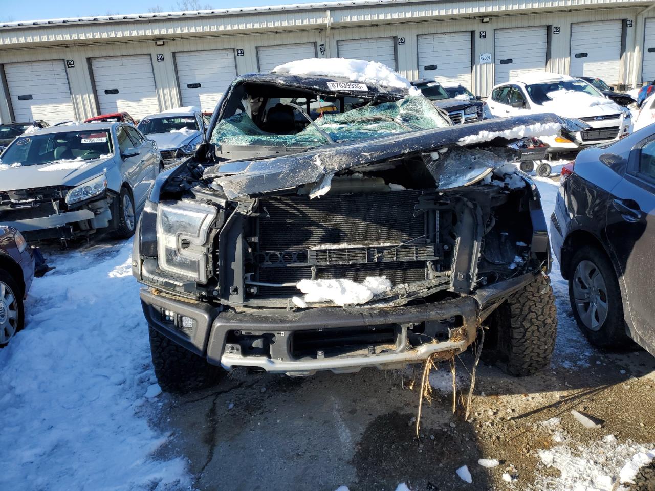 2019 Ford F-150 VIN 1FTFW1RGXKFC84509 Copart auction photo, rollover damage thumbnail 5