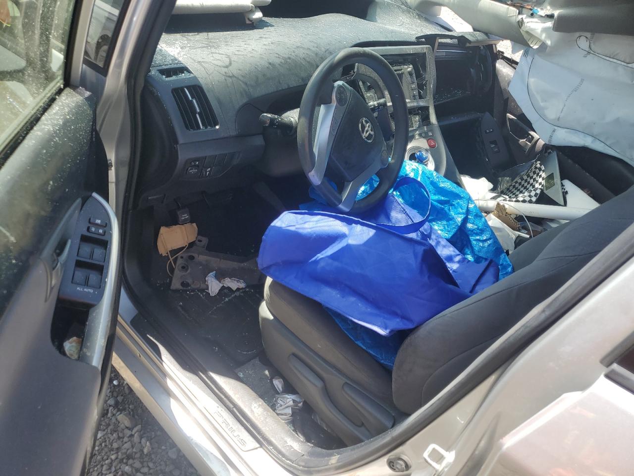 2012 Toyota Prius VIN JTDKN3DU2C5432931 Copart auction photo, all over damage thumbnail 8