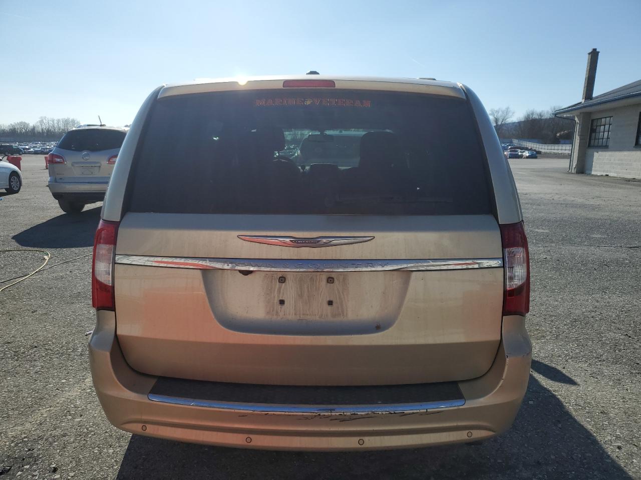 2011 Chrysler Town & Country VIN 2A4RR8DG0BR799218 Copart auction photo, side damage thumbnail 6