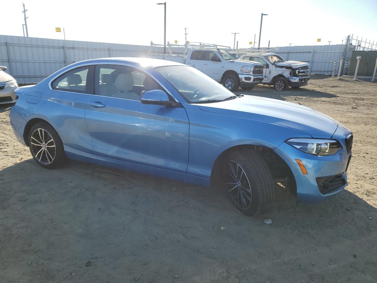 2020 BMW 2er VIN WBA2J1C05L7E57082 Copart auction photo, rear end damage thumbnail 4