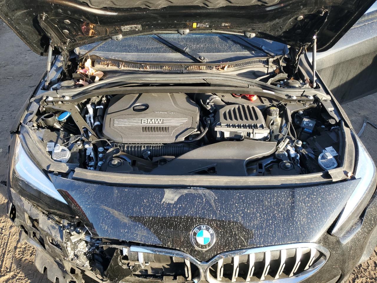 2020 BMW 2er VIN WBA73AK04L7F91325 Copart auction photo, front end / mechanical damage thumbnail 11