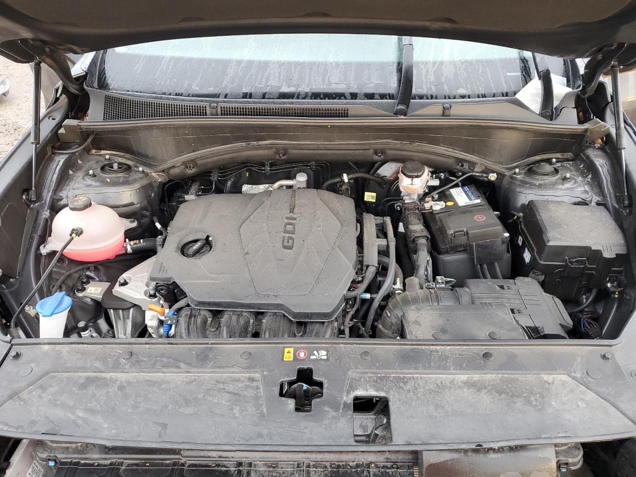 2023 Hyundai Santa Fe VIN 5NMS24AJ4PH648128 Copart auction photo, front end / side damage thumbnail 13