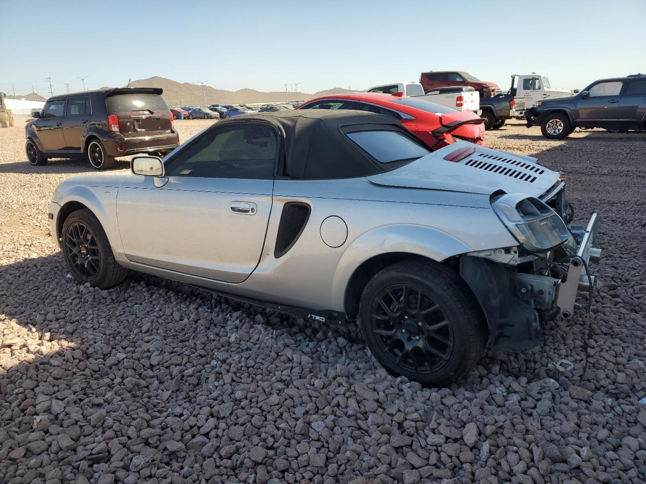 2000 Toyota MR2 VIN JTDFR3206Y0020599 Copart auction photo, rear end damage thumbnail 2