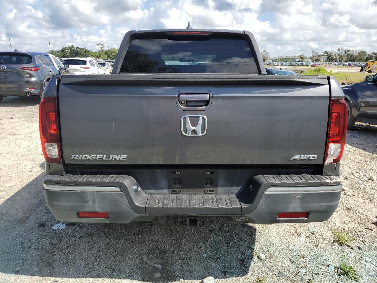 2017 Honda Ridgeline VIN 5FPYK3F50HB011330 Copart auction photo, front end damage thumbnail 6