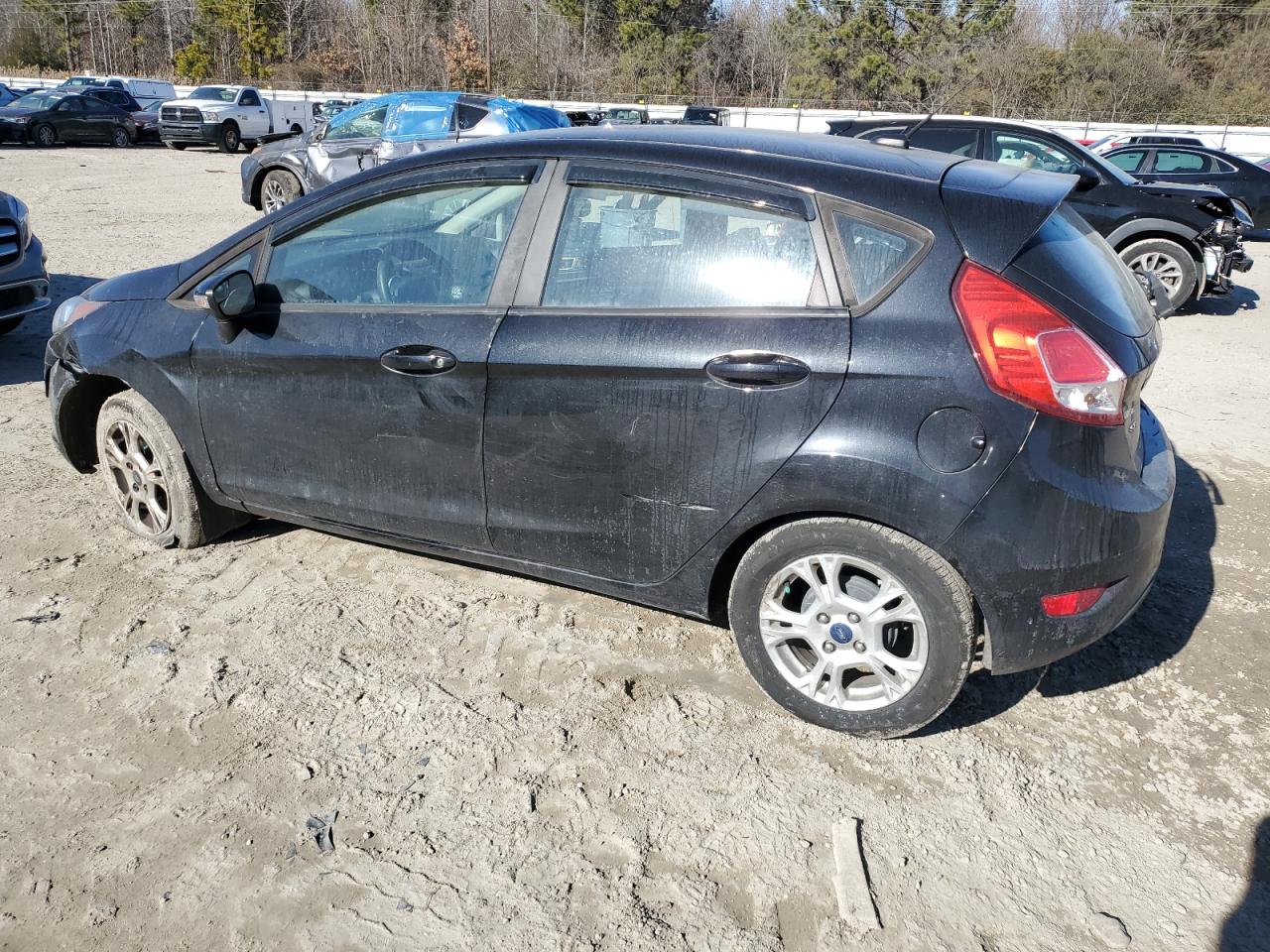 2015 Ford Fiesta VIN 3FADP4EJ8FM160967 Copart auction photo, all over damage thumbnail 2
