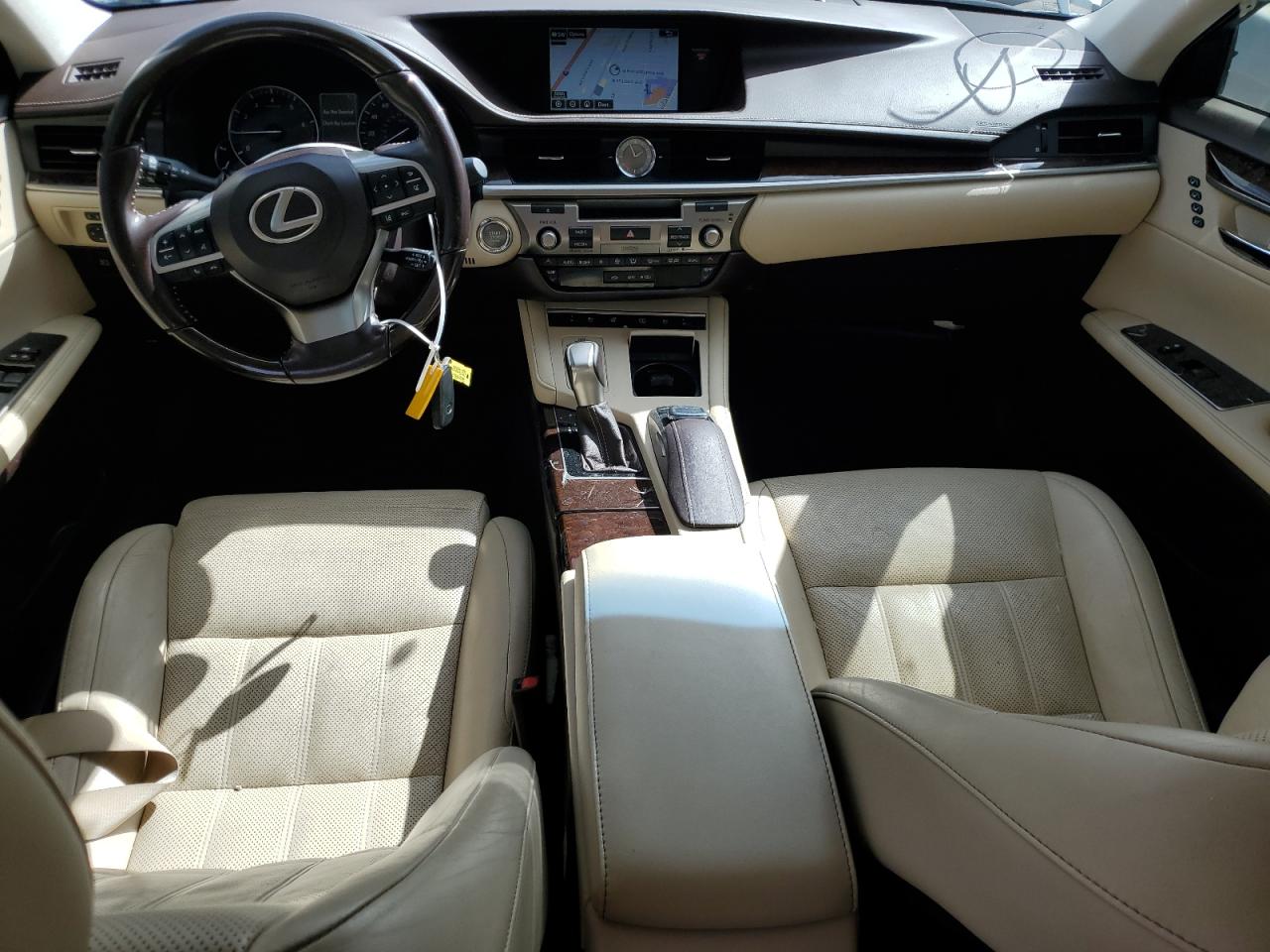 2016 Lexus ES VIN JTHBK1GG8G2241751 Copart auction photo, front end / side damage thumbnail 8