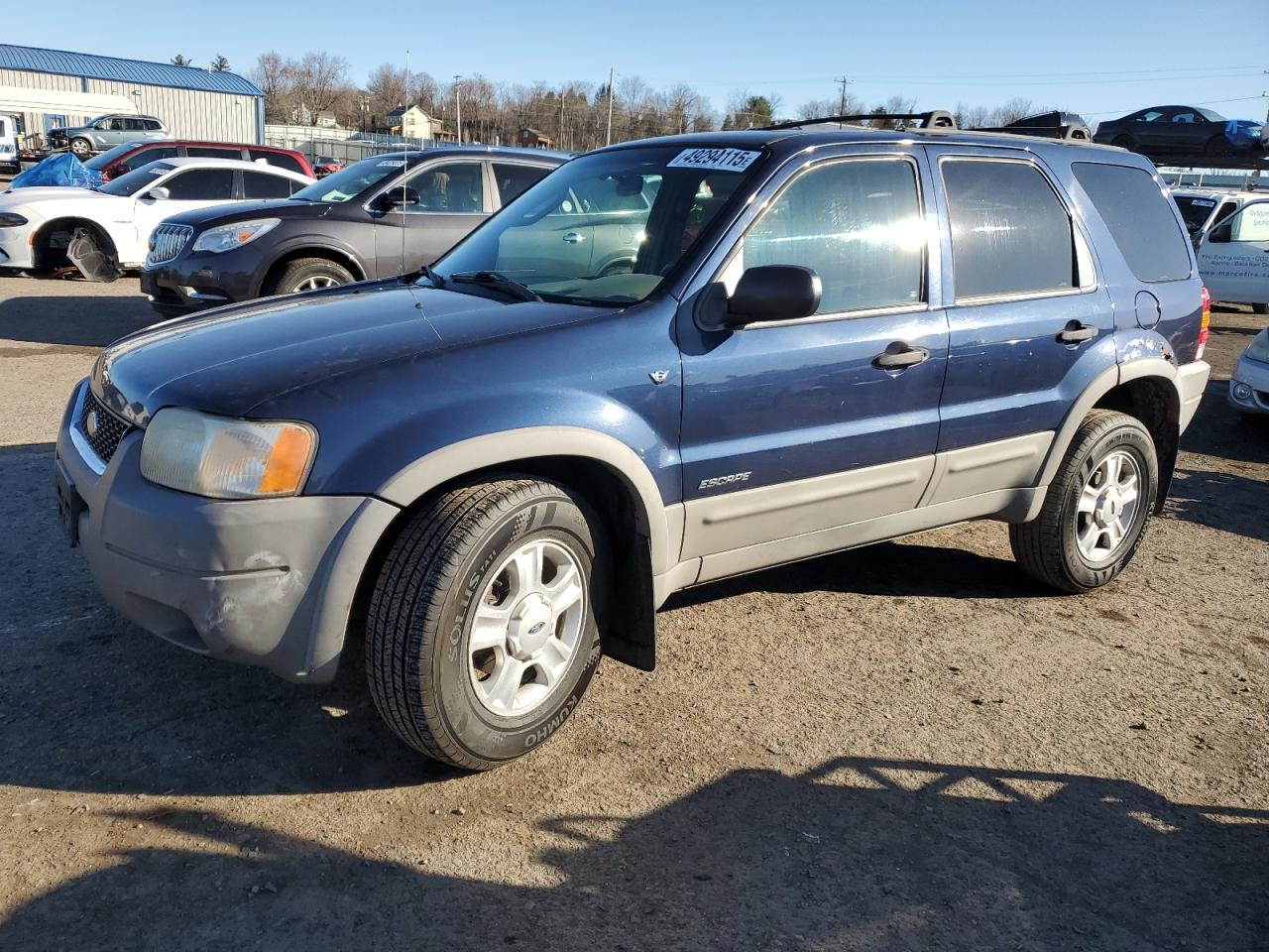2002 Ford Escape VIN 1FMYU041X2KE08843