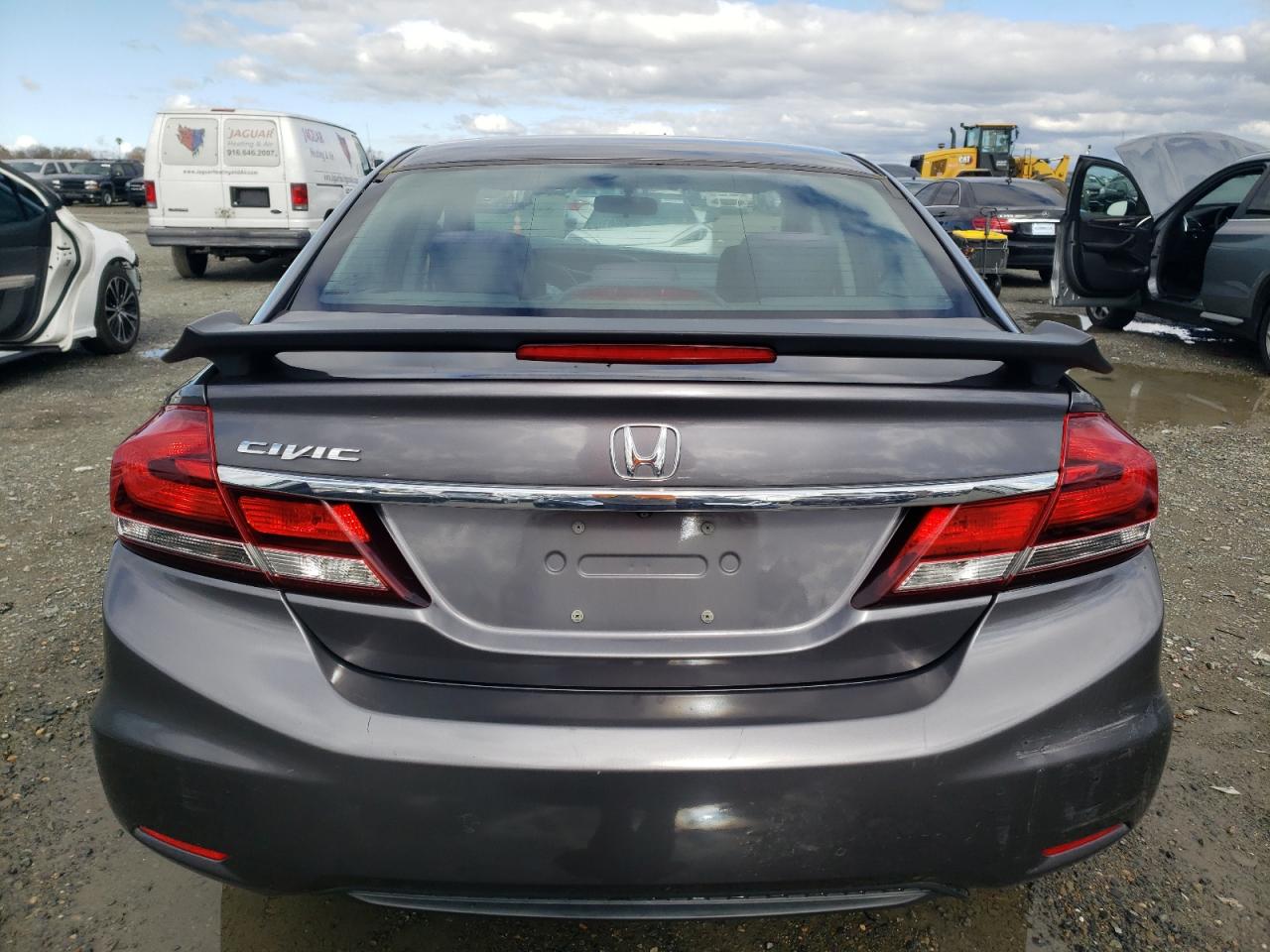2015 Honda Civic VIN 19XFB2F56FE294734 Copart auction photo, front end damage thumbnail 6