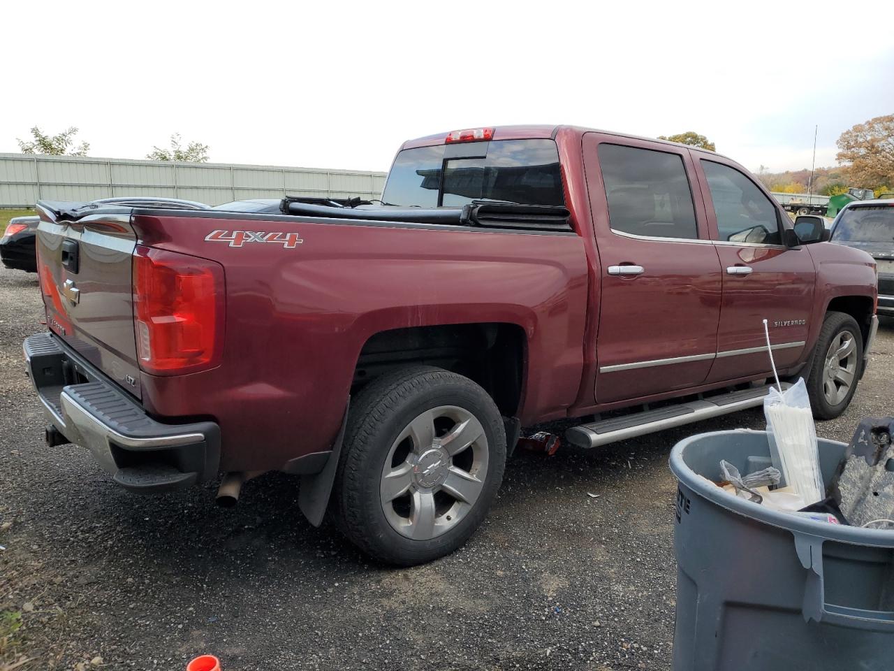 2016 Chevrolet Silverado VIN 3GCUKSEC2GG307847 Copart auction photo, front end damage thumbnail 3