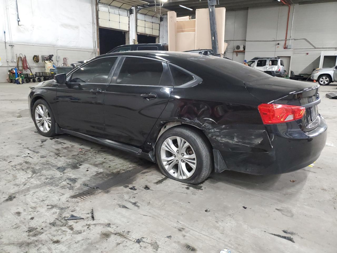 2014 Chevrolet Impala VIN 2G1125S34E9168538 Copart auction photo, side damage thumbnail 2