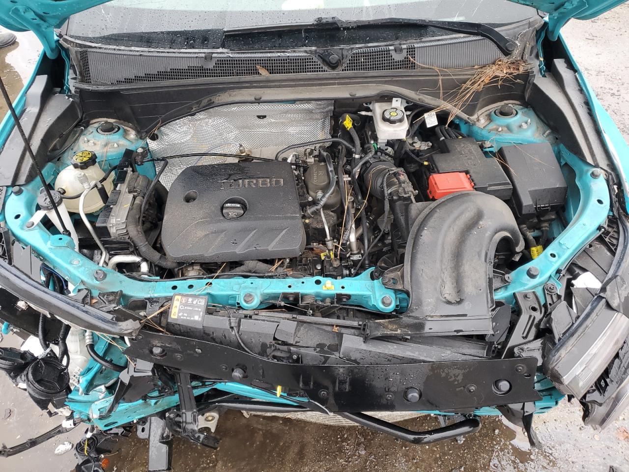 2022 Chevrolet TrailBlazer VIN KL79MTSL1NB016334 Copart auction photo, all over damage thumbnail 12