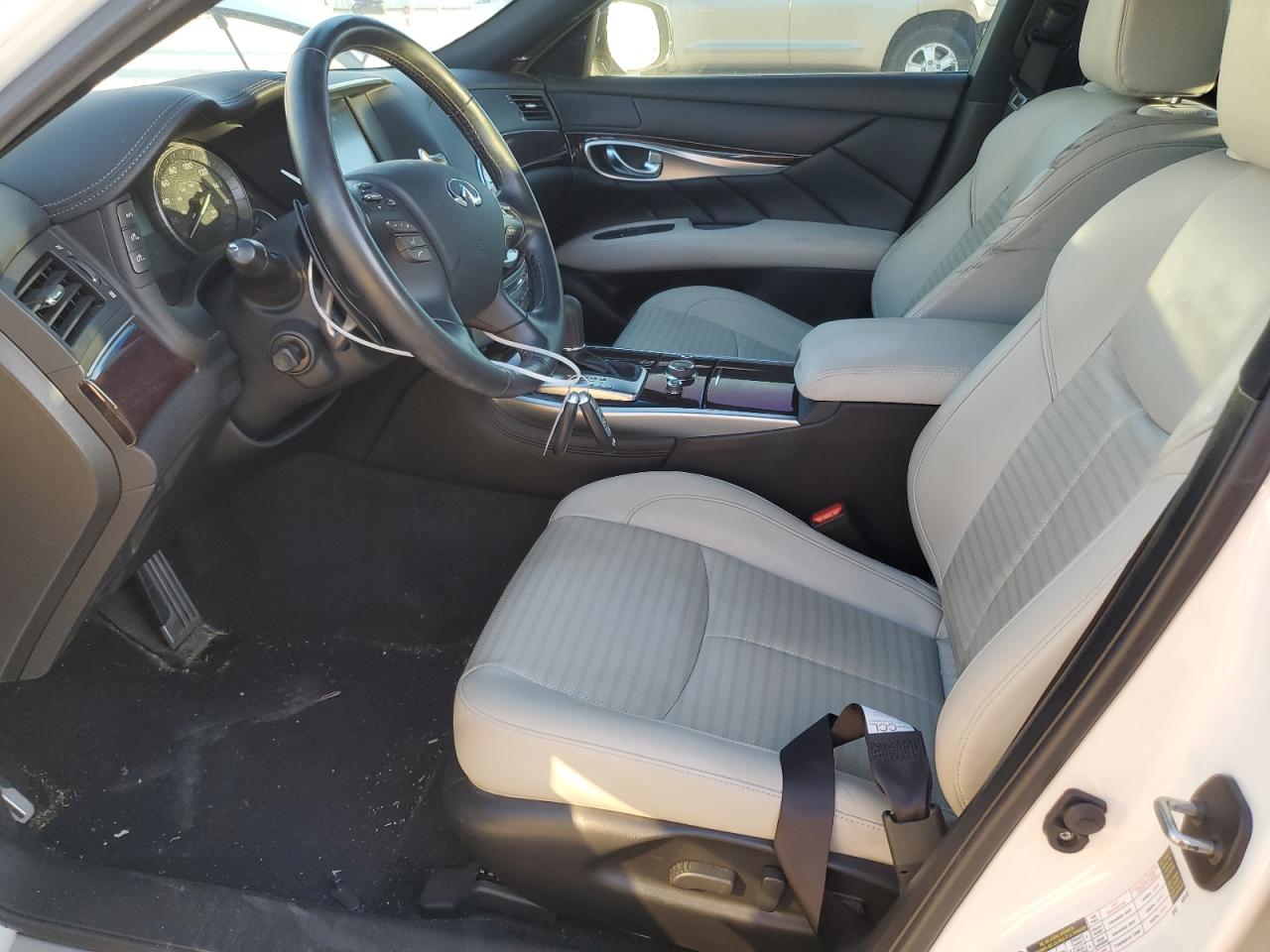2019 Infiniti Q70 VIN JN1BY1AP3KM505371 Copart auction photo, rear end damage thumbnail 7