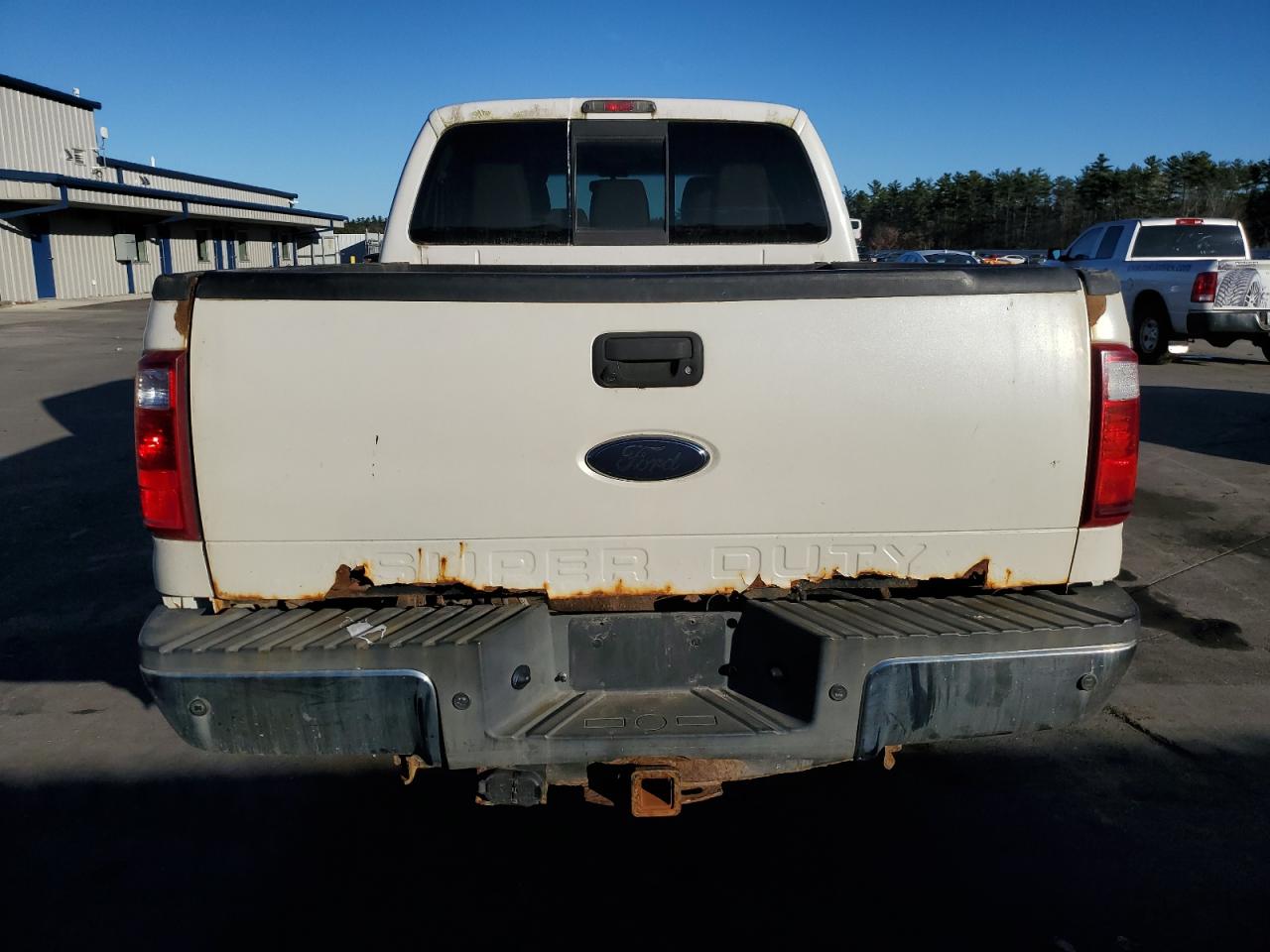 2011 Ford F350 VIN 1FT8W3BT6BEA89315 Copart auction photo, burn - engine damage thumbnail 6