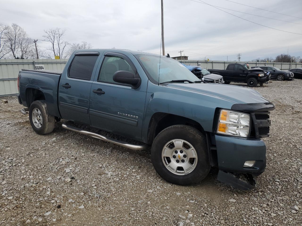 2010 Chevrolet Silverado VIN 3GCRCSE08AG110178 Copart auction photo, front end damage thumbnail 4