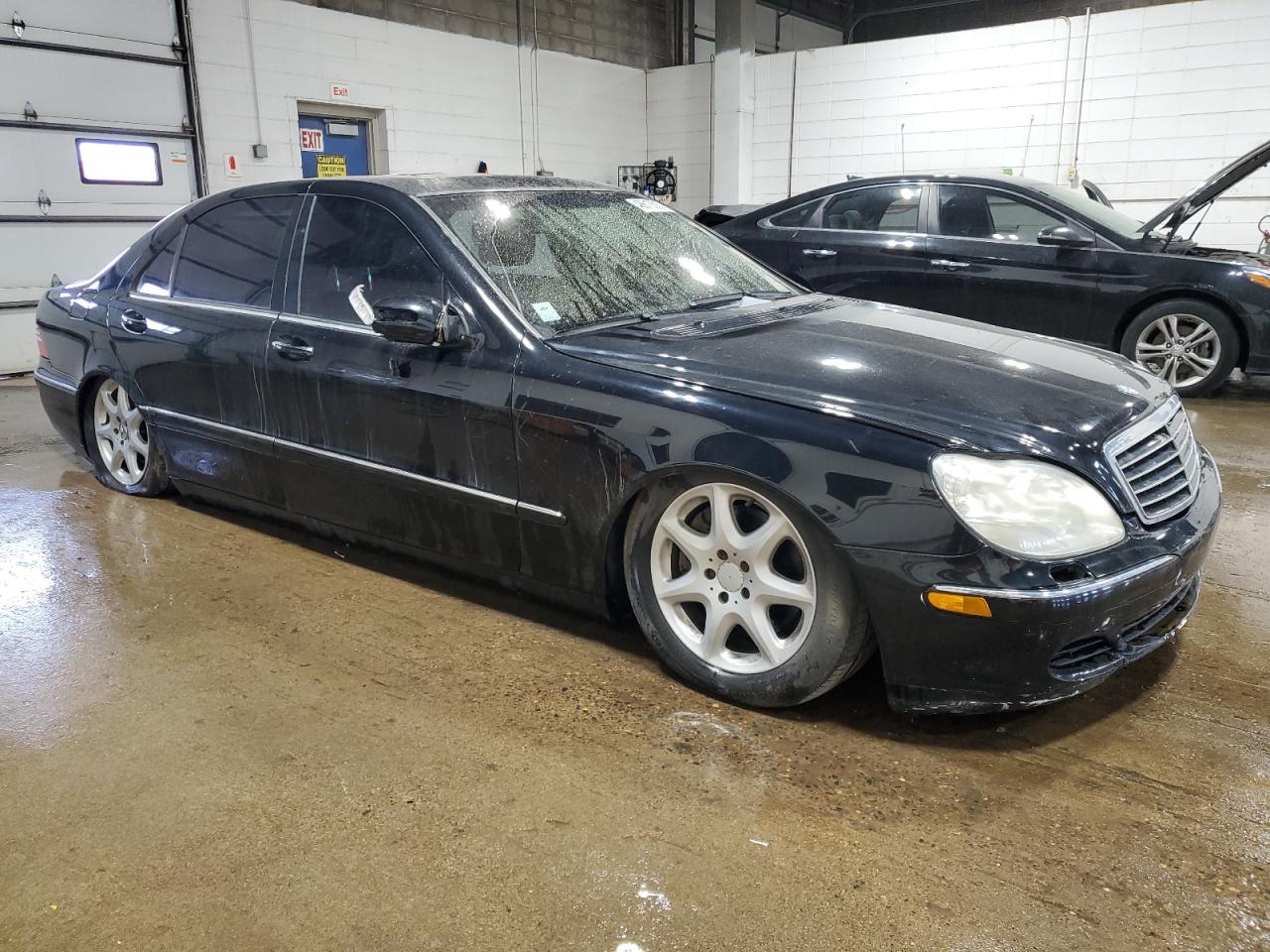 2004 Mercedes-Benz S-klasse VIN WDBNG83J64A405380 Copart auction photo, rear end / undercarriage damage thumbnail 4