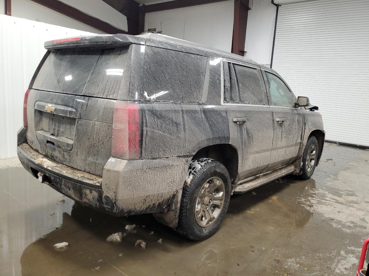 2018 Chevrolet Tahoe VIN 1GNSKAEC7JR342545 Copart auction photo, front end damage thumbnail 3