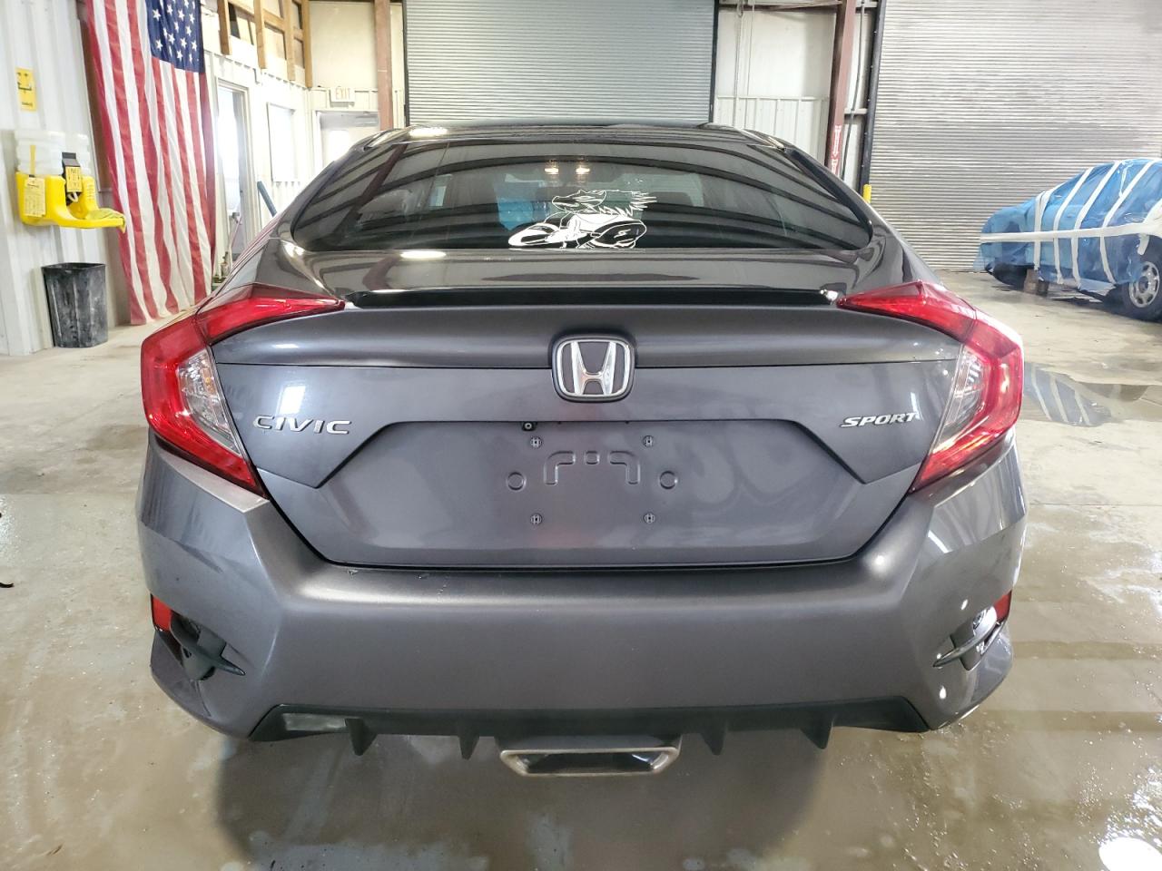 2019 Honda Civic VIN 19XFC2F8XKE024634 Copart auction photo, side / minor dent/scratches damage thumbnail 6