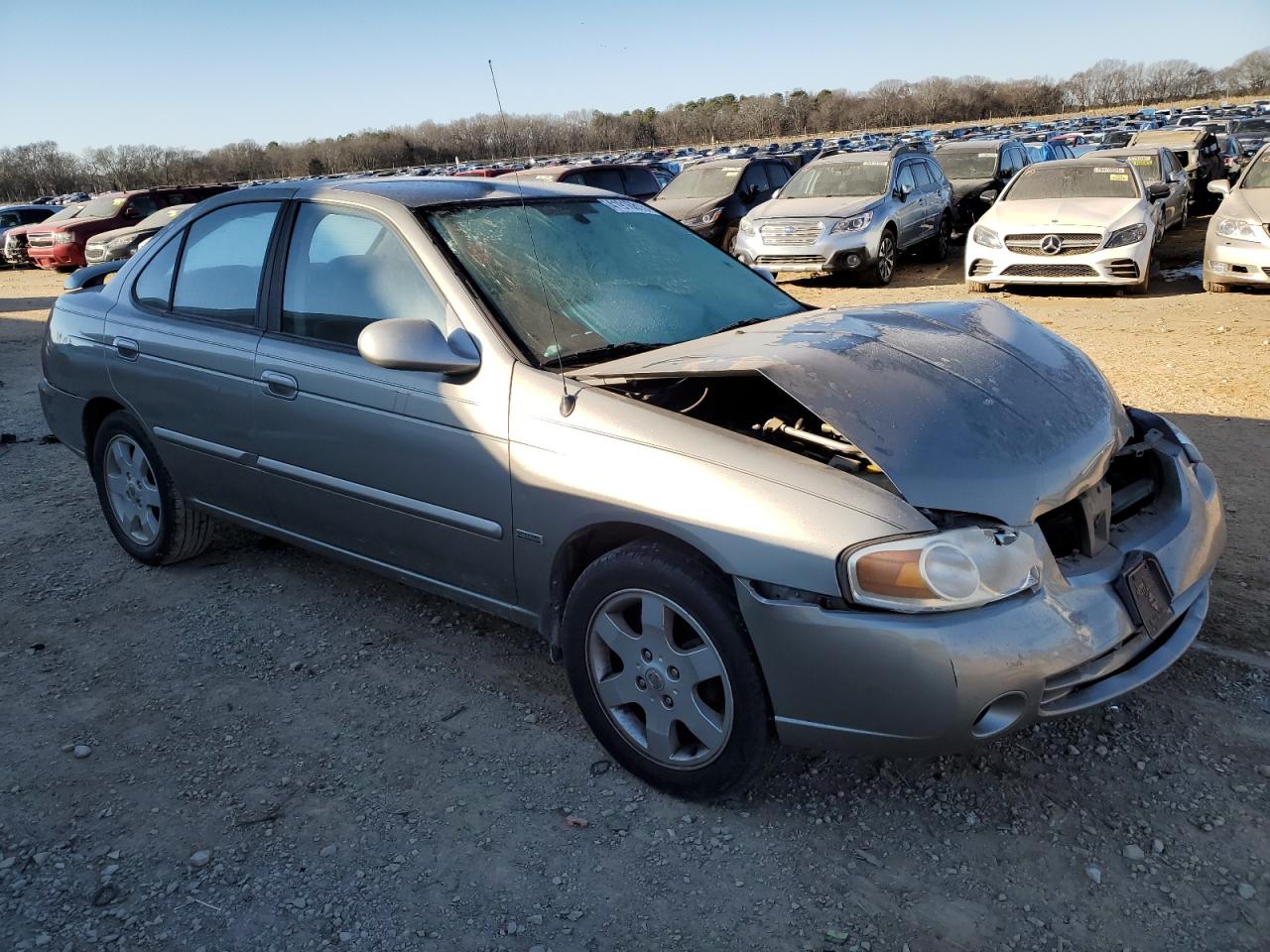 2005 Nissan Sentra VIN 3N1CB51D05L471309 Copart auction photo, front end damage thumbnail 4