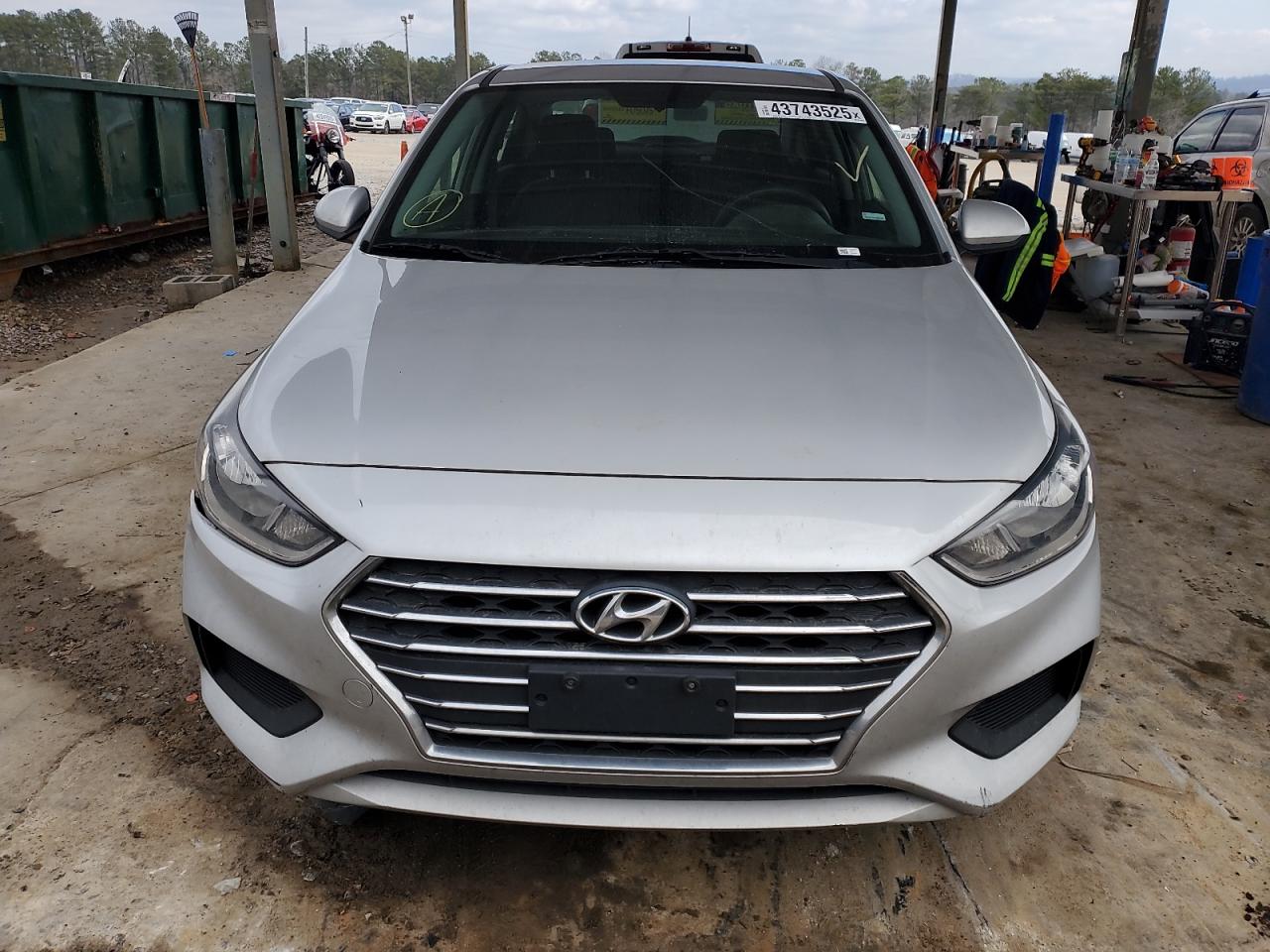 2021 Hyundai Accent VIN 3KPC24A66ME133988 Copart auction photo, vandalism / rear end damage thumbnail 5