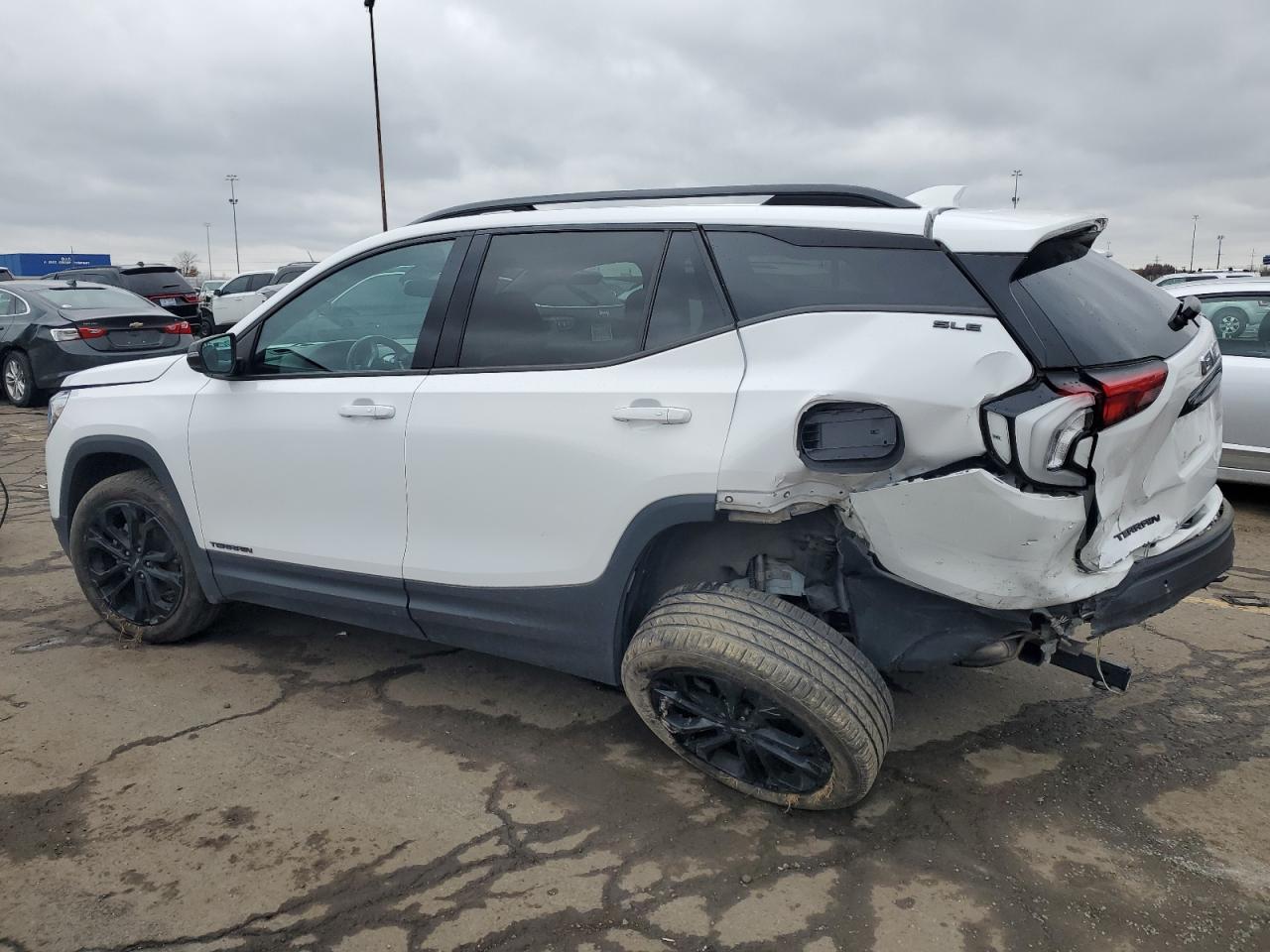 2020 GMC Terrain VIN 3GKALTEV6LL144410 Copart auction photo, rear end damage thumbnail 2