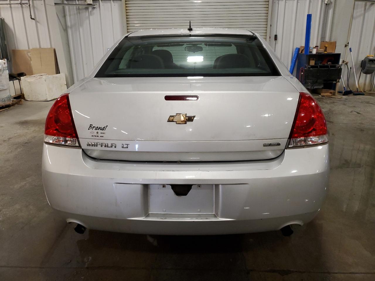 2014 Chevrolet Impala VIN 2G1WB5E31E1159604 Copart auction photo, front end / side damage thumbnail 6