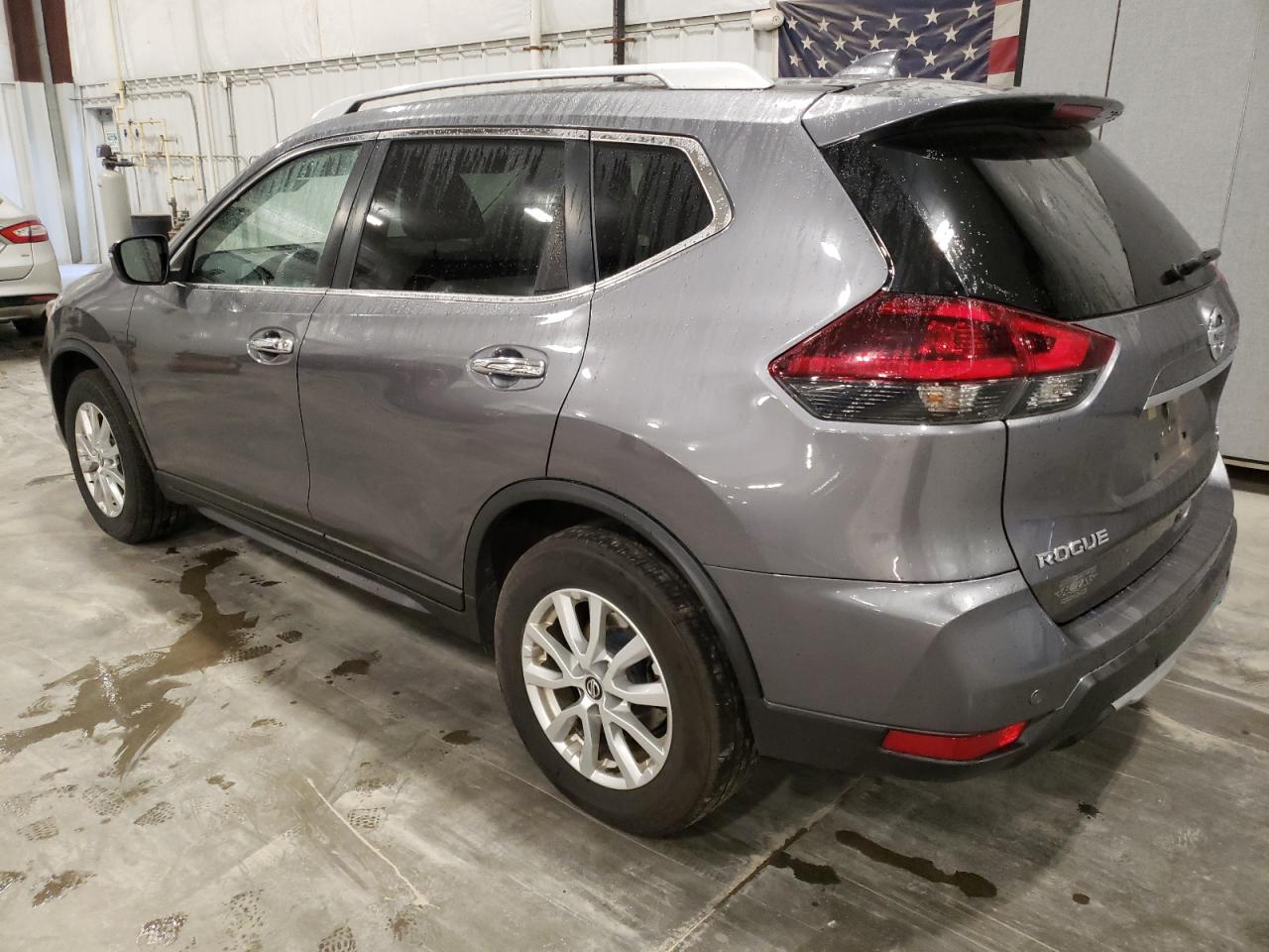2020 Nissan Rogue VIN KNMAT2MVXLP505407 Copart auction photo, front end / side damage thumbnail 2