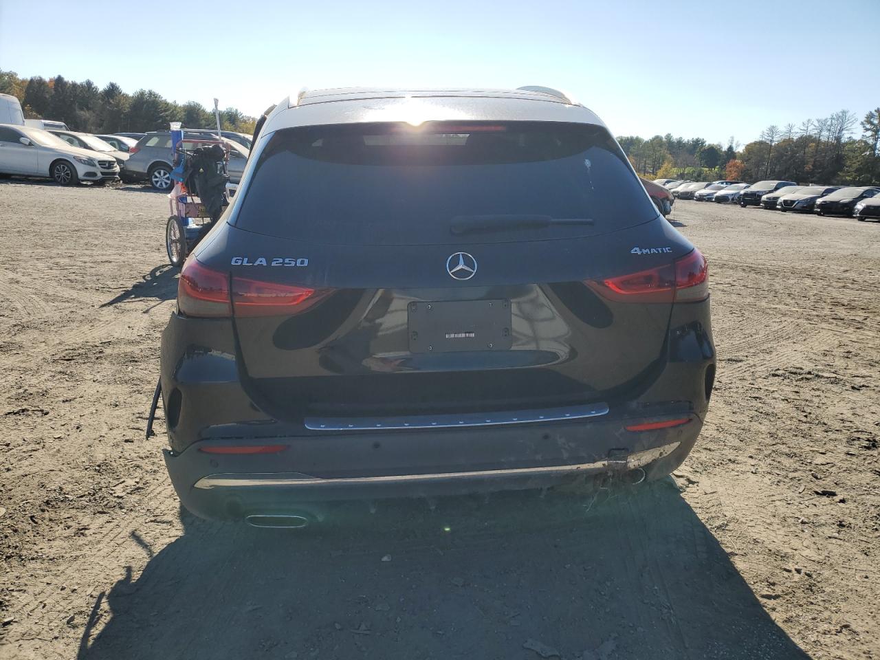 2021 Mercedes-Benz GLA-klasse VIN W1N4N4HB3MJ266993 Copart auction photo, side / undercarriage damage thumbnail 6