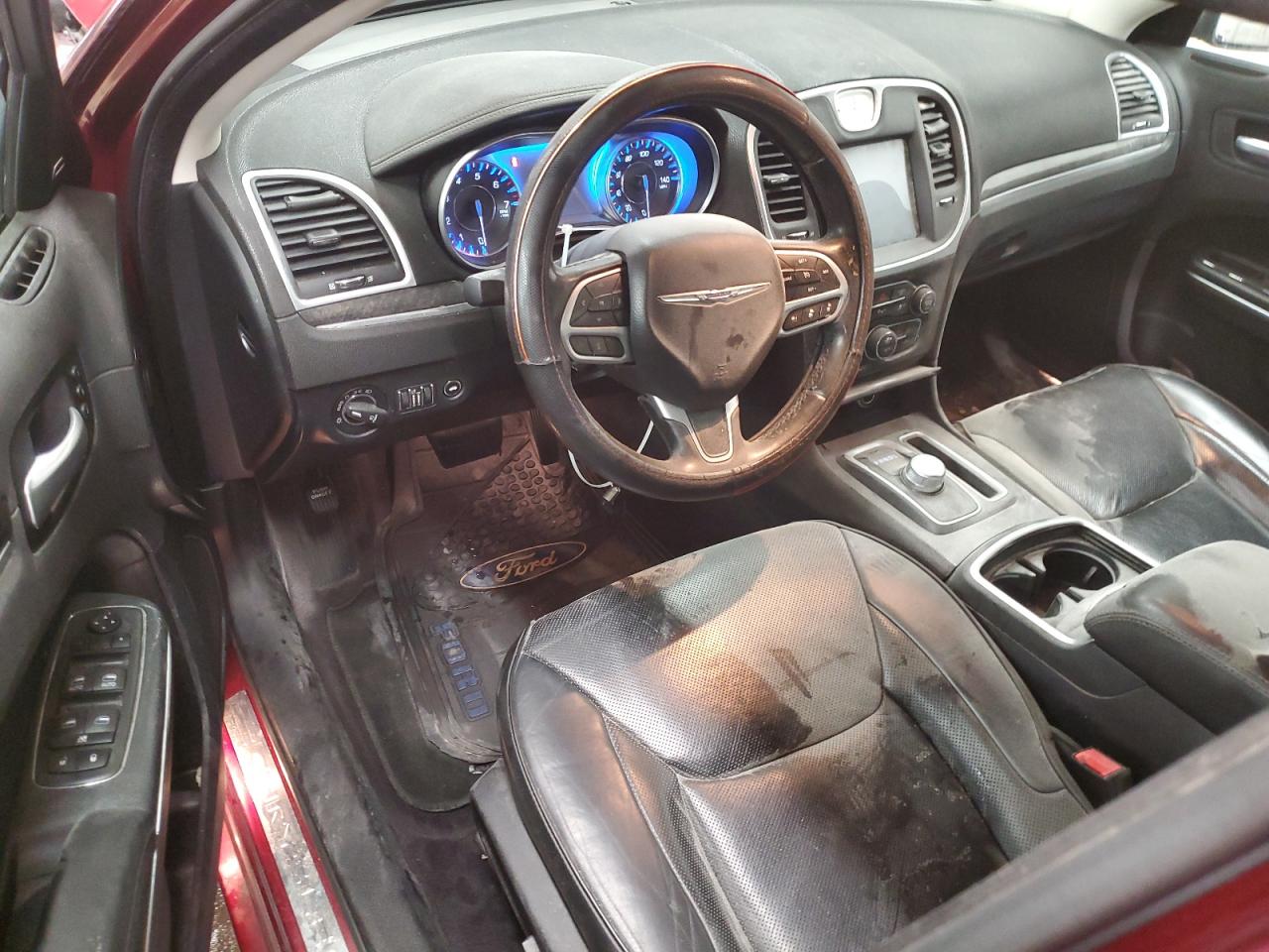 2017 Chrysler 300 VIN 2C3CCAKG0HH639320 Copart auction photo, burn - interior damage thumbnail 8
