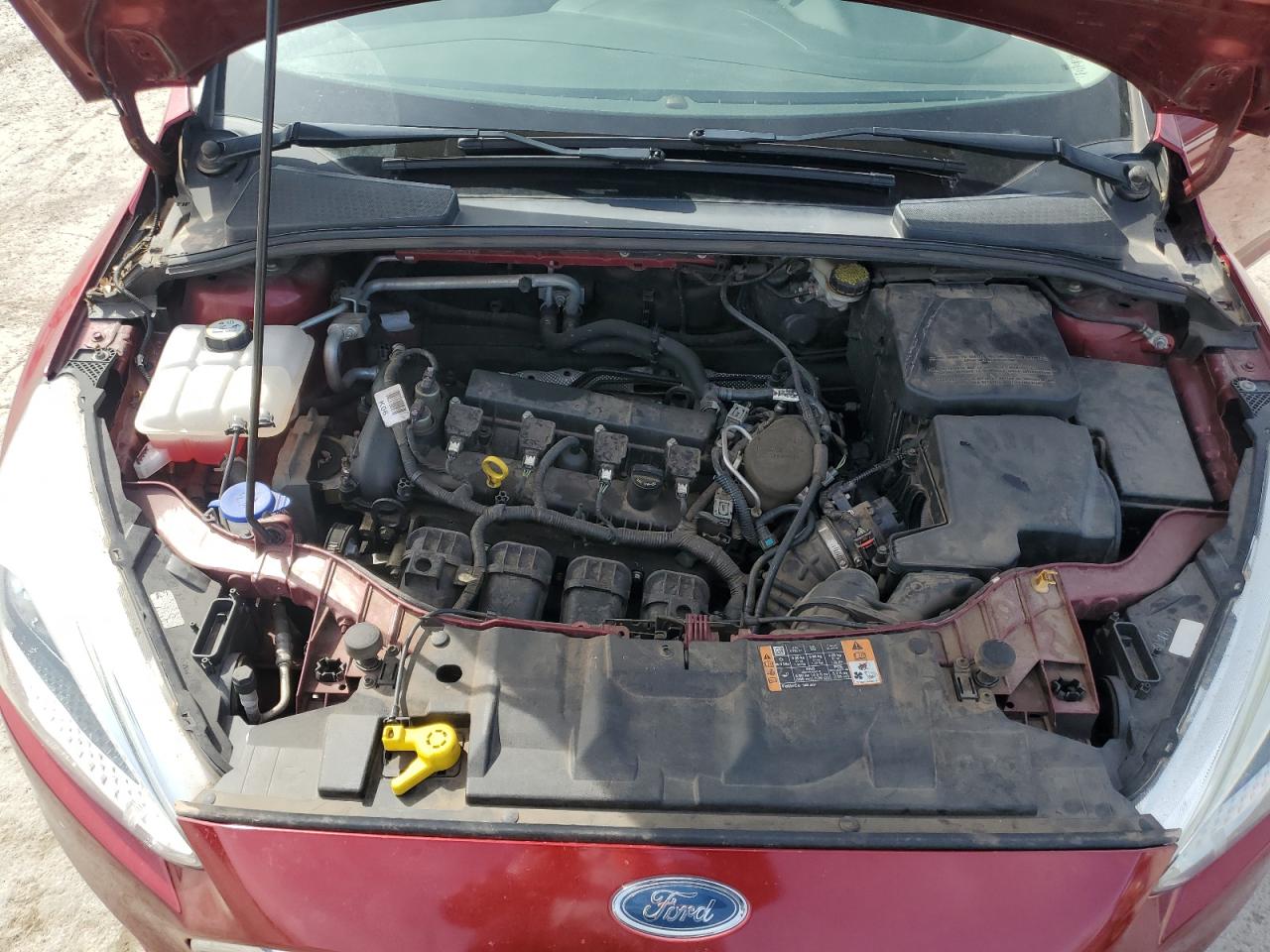 2016 Ford Focus VIN 1FADP3F22GL288934 Copart auction photo, undercarriage / mechanical damage thumbnail 12