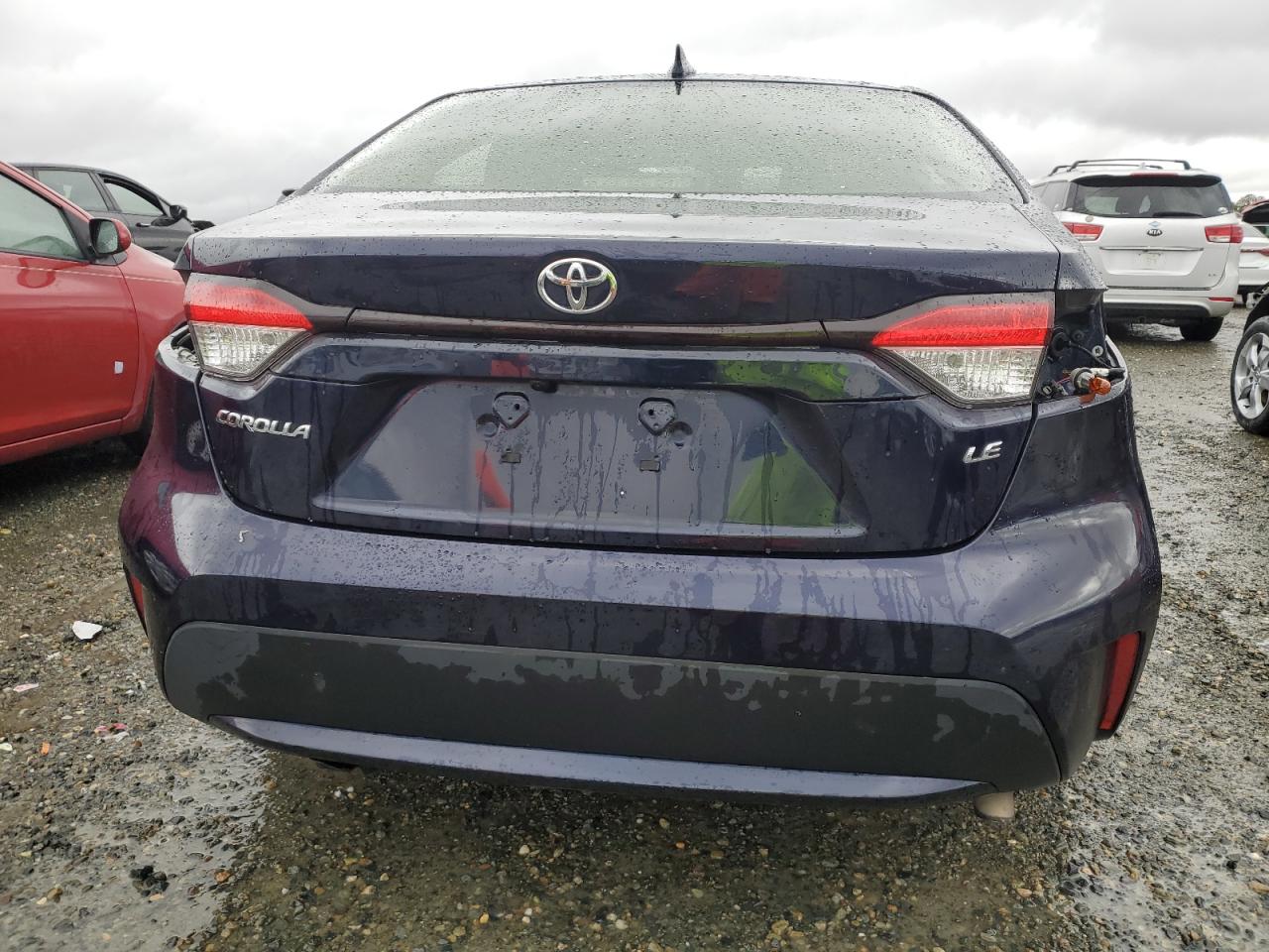 2020 Toyota Corolla VIN JTDEPRAE6LJ106774 Copart auction photo, front end / side damage thumbnail 6