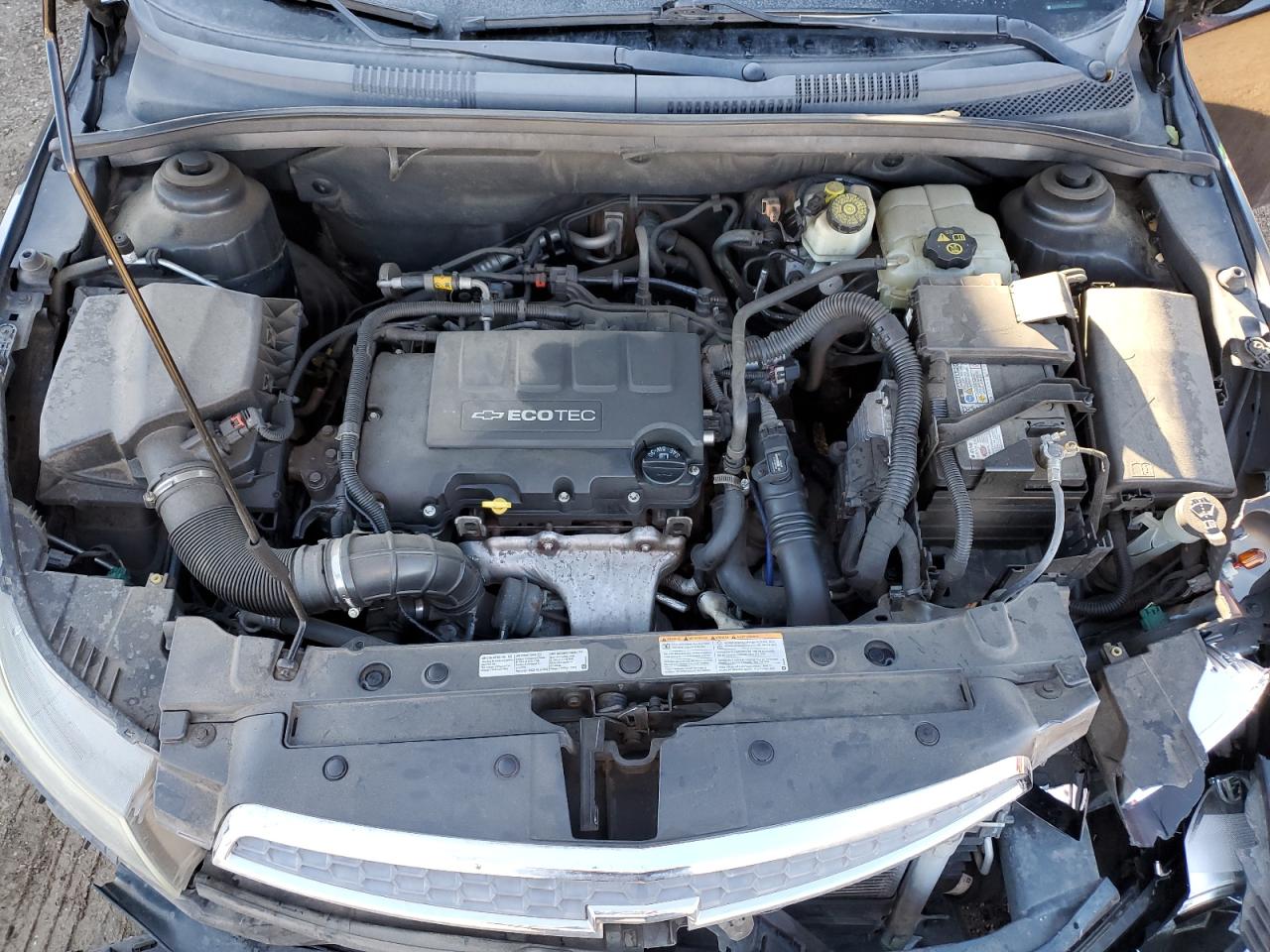 2012 Chevrolet Cruze VIN 1G1PF5SC1C7314102 Copart auction photo, front end / rear end damage thumbnail 11