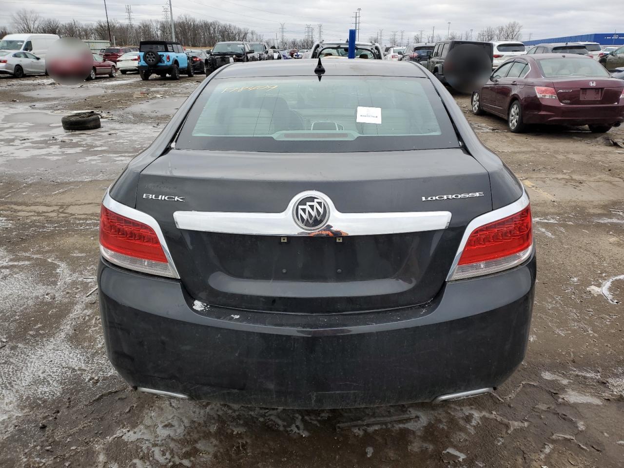 2012 Buick LaCrosse VIN 1G4GC5E37CF178409 Copart auction photo, all over damage thumbnail 6