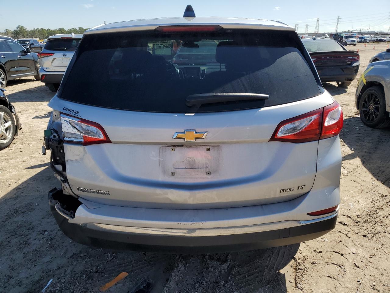 2018 Chevrolet Equinox VIN 2GNAXSEV4J6188361 Copart auction photo, rear end / minor dent/scratches damage thumbnail 6