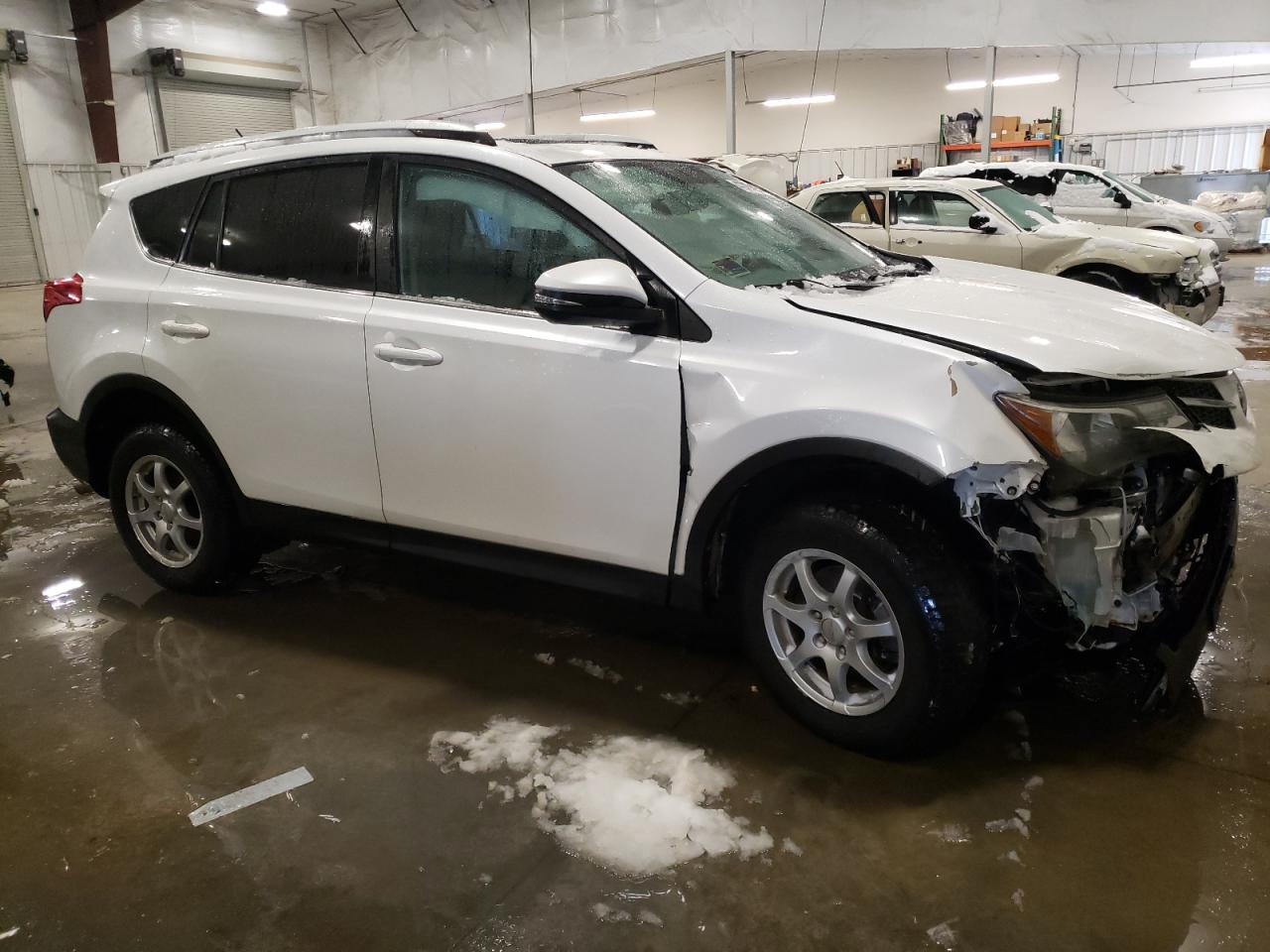 2013 Toyota RAV 4 VIN 2T3DFREV0DW112792 Copart auction photo, front end / rear end damage thumbnail 4