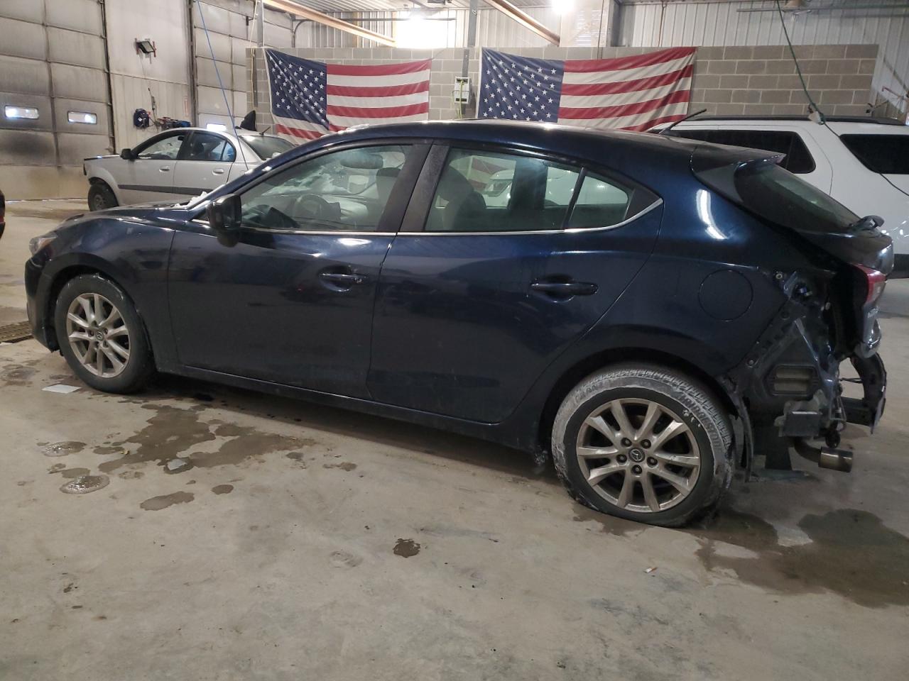 2014 Mazda 3 VIN 3MZBM1L75EM116405 Copart auction photo, rear end damage thumbnail 2
