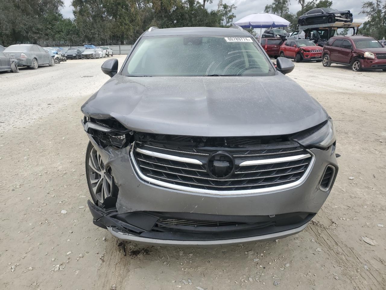 2021 Buick Envision VIN LRBFZNR46MD073146 Copart auction photo, front end damage thumbnail 5